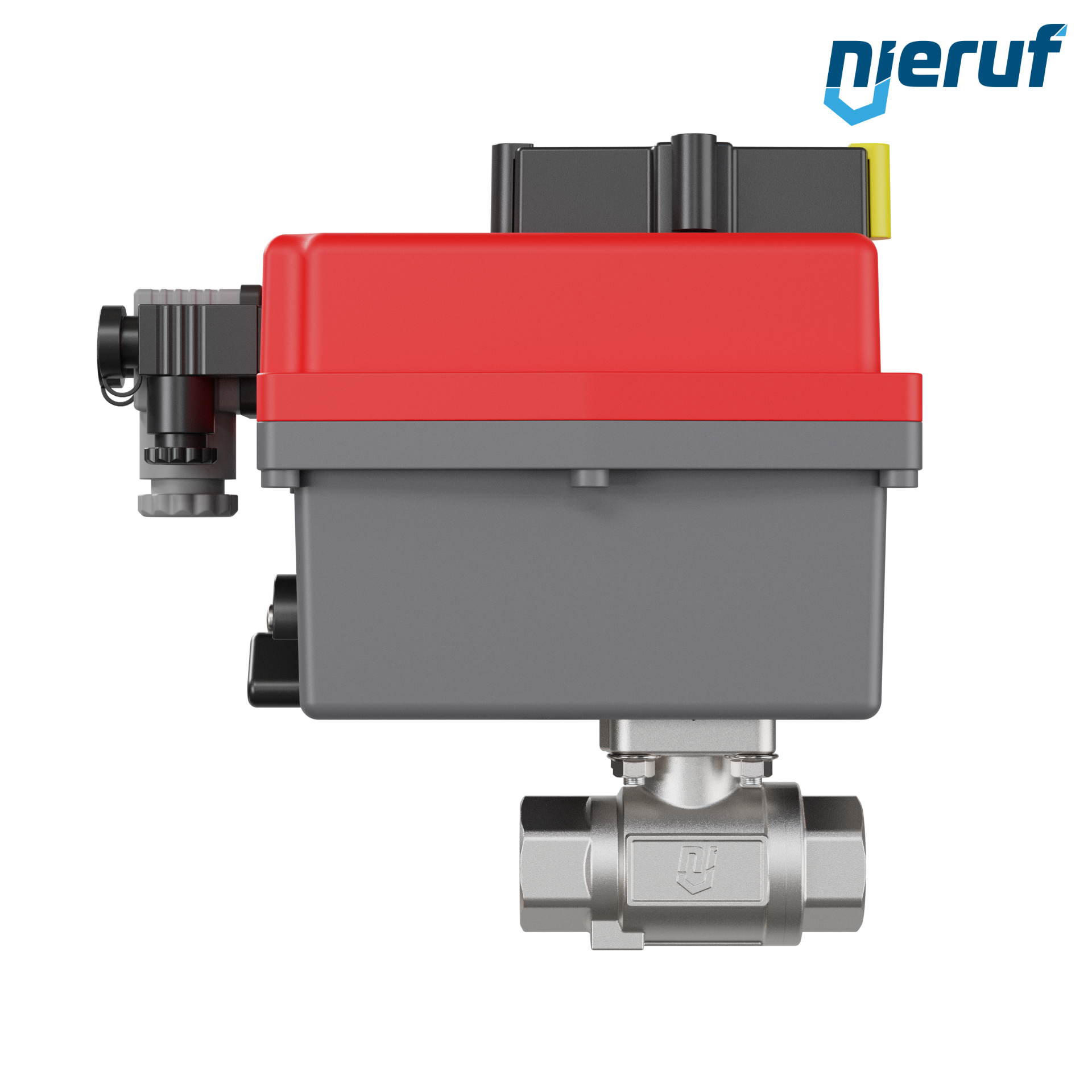 valvola a sfera con attuatore elettrico DN15 - 1/2" pollici acciaio inossidabile 85V - 240V EK02 DVGW W