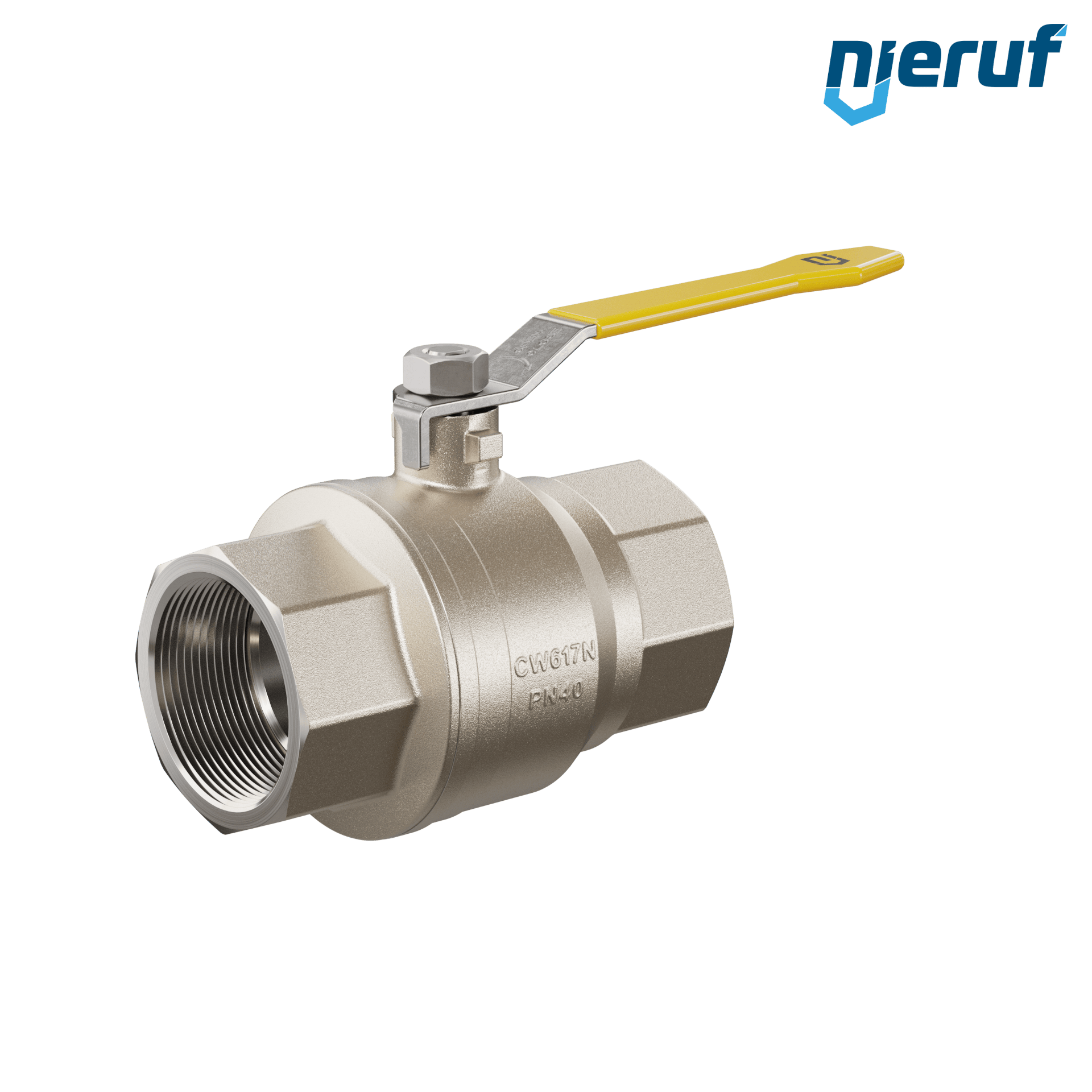 valvola a sfera per gas in ottone DN50 - 2" pollici GK14 filettatura interna
