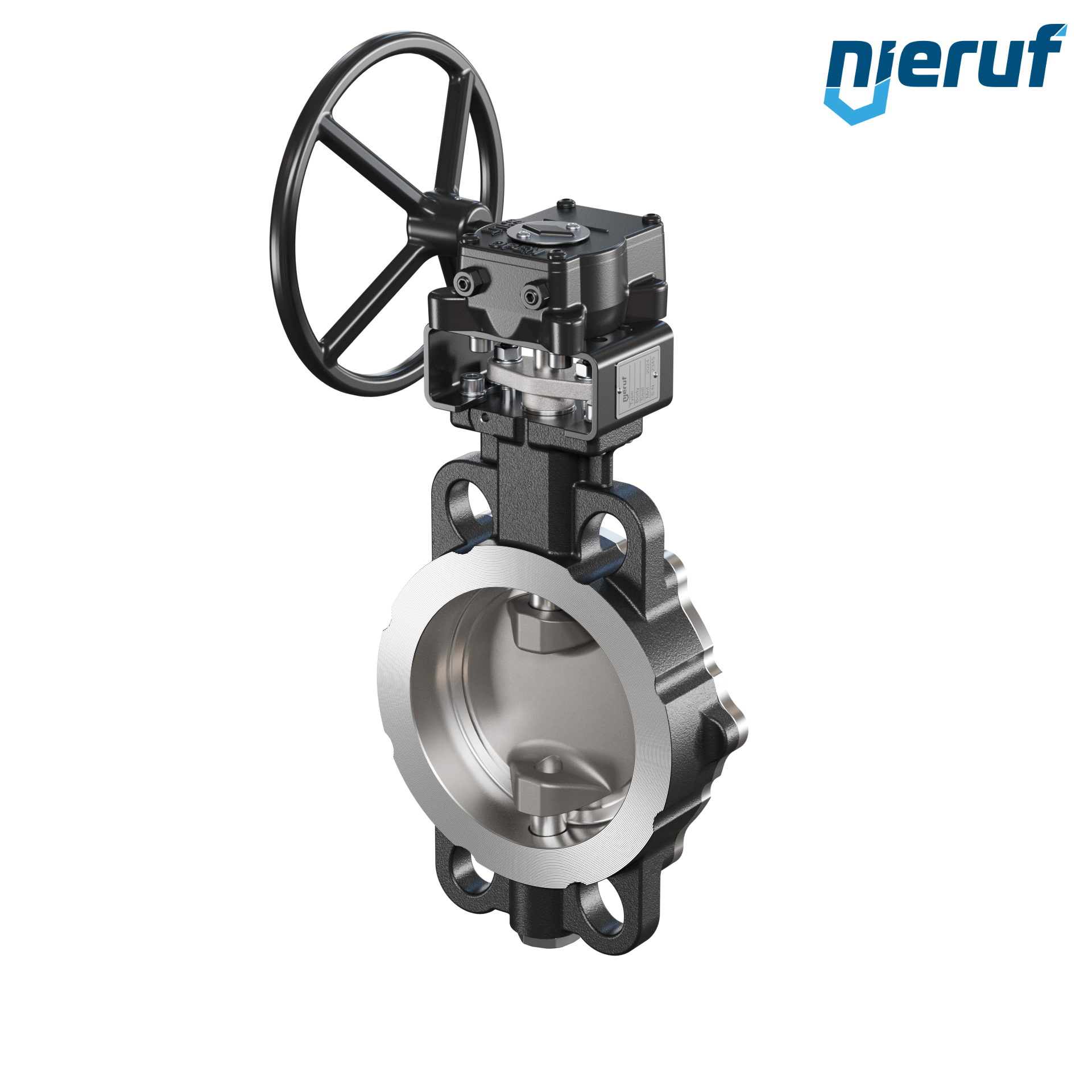 valvola a farfalla triplo eccentrico AK13 DN 125 PN10-40 ANSI150-300 volantino