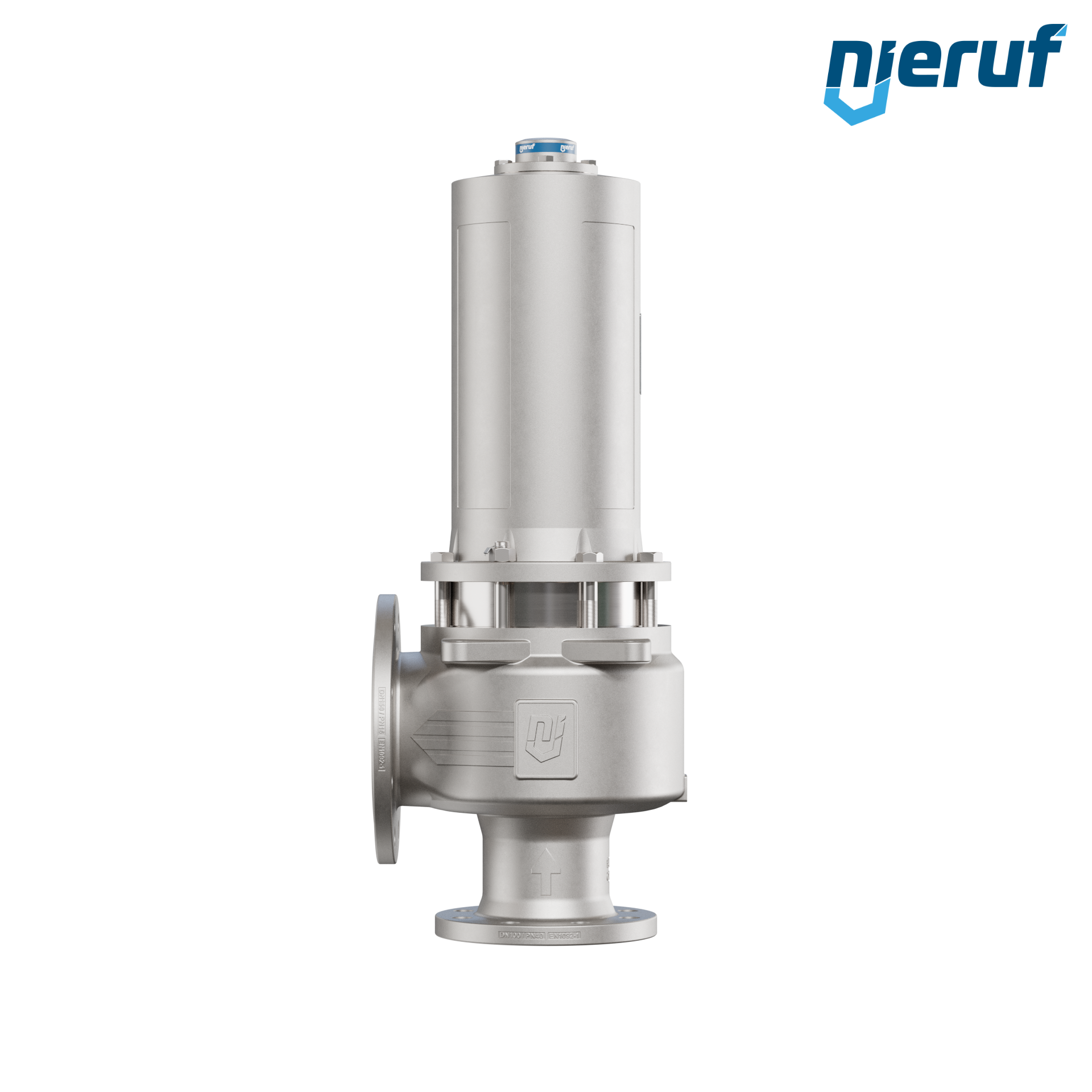 valvola di sicurezza con cappello a tenuta di gas & manicotto di tenuta DN100/DN150 SF04, PTFE, senza dispositivo di sollevamento