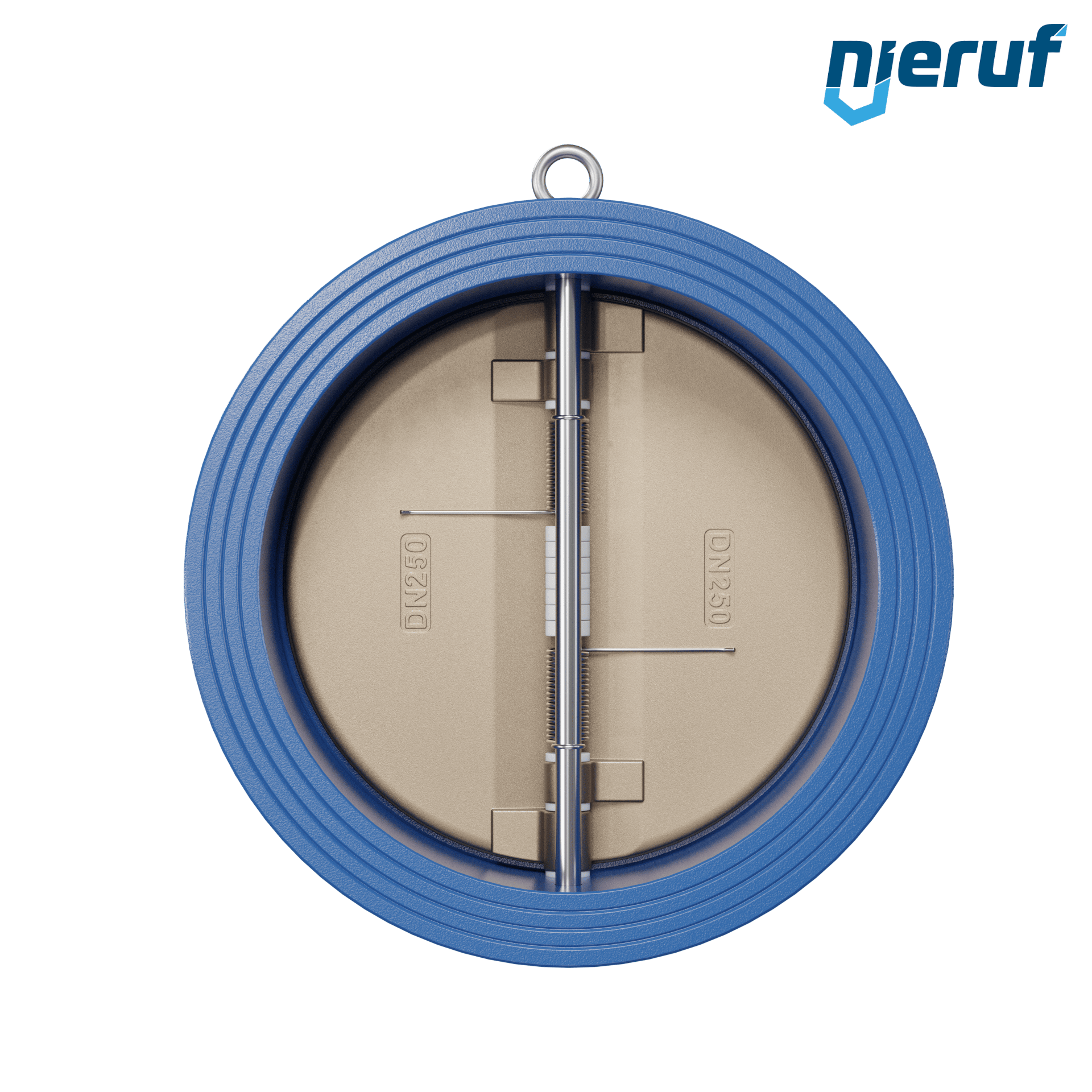 valvola di ritegno a doppio battente DN250 DR04 GGG40 FKM