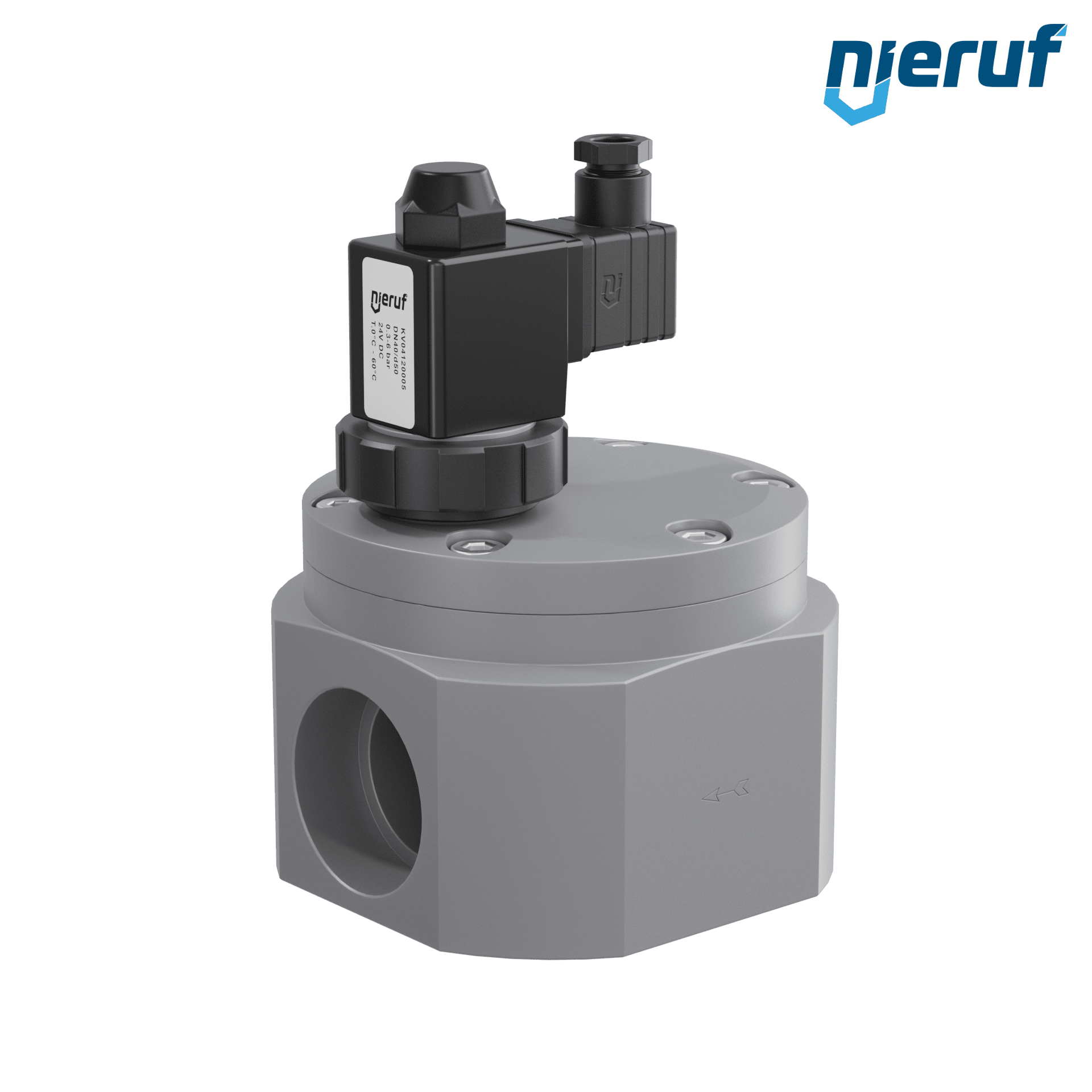 elettrovalvola d 50 PVC KV04 EPDM 24V DC