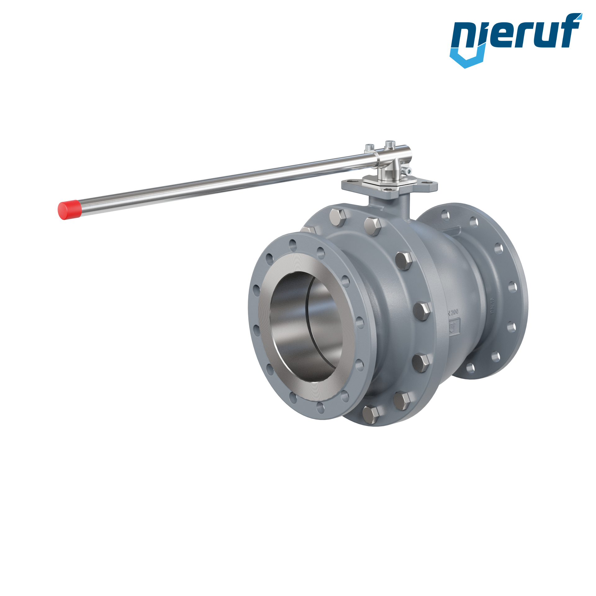 valvola a sfera flangiata DN200 FK02 ghisa sferoidale GJS 400-18 sfera interamente in acciaio inossidabile 1.4404