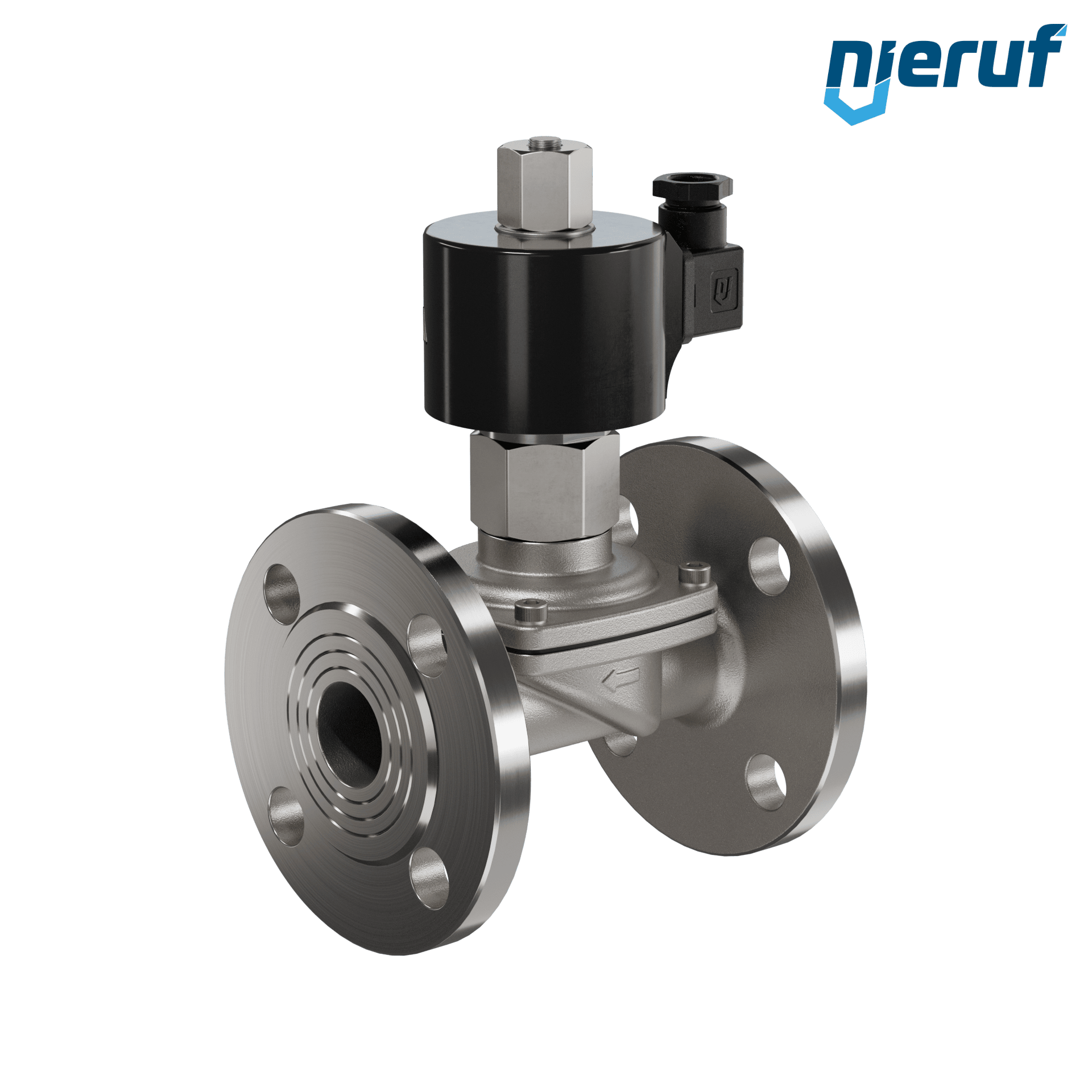 flangia elettrovalvola DN32 acciaio inossidabile FV01 FKM 230V 50Hz NO