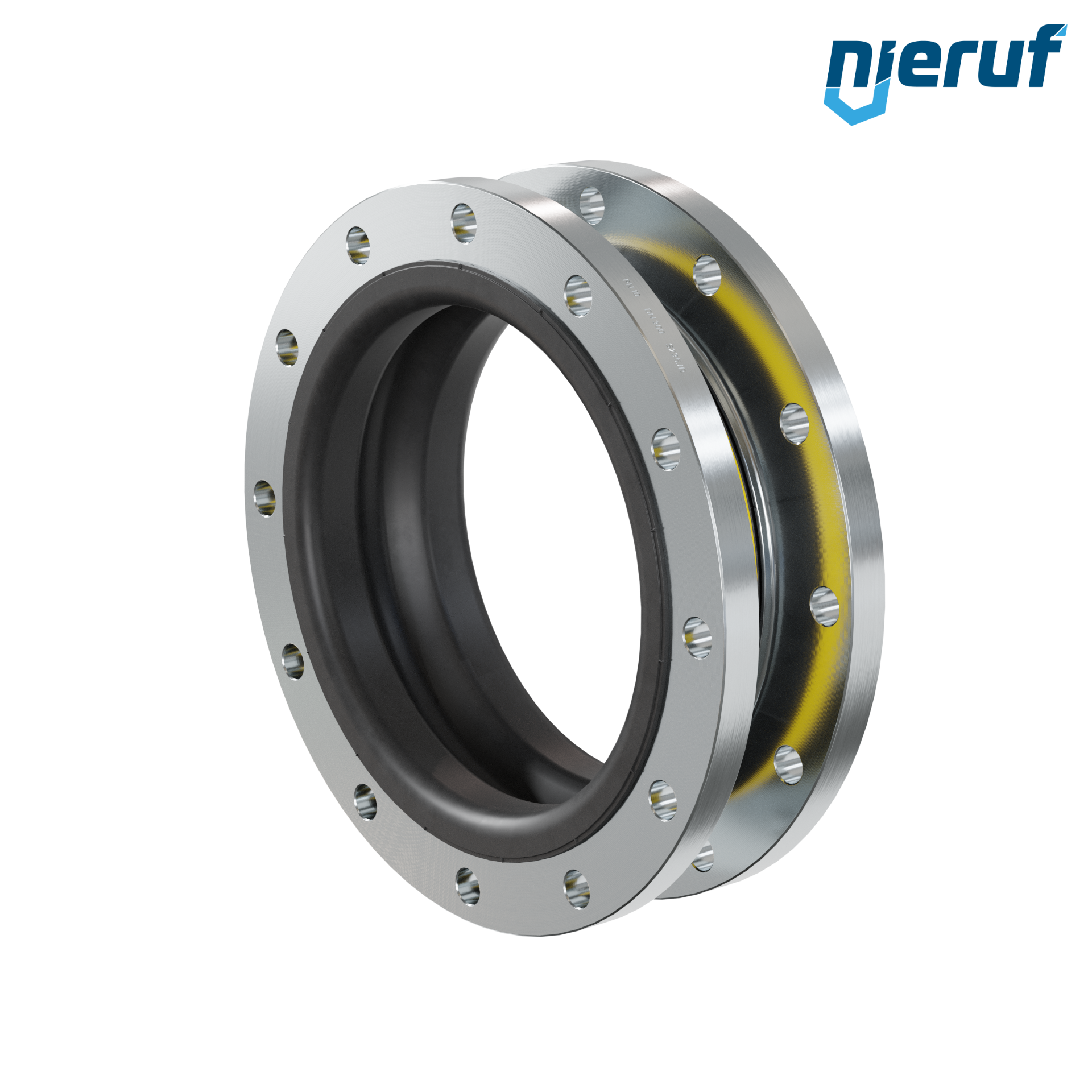 Compensatore DN300 tipo KP04 flange acciaio, manicotto NBR