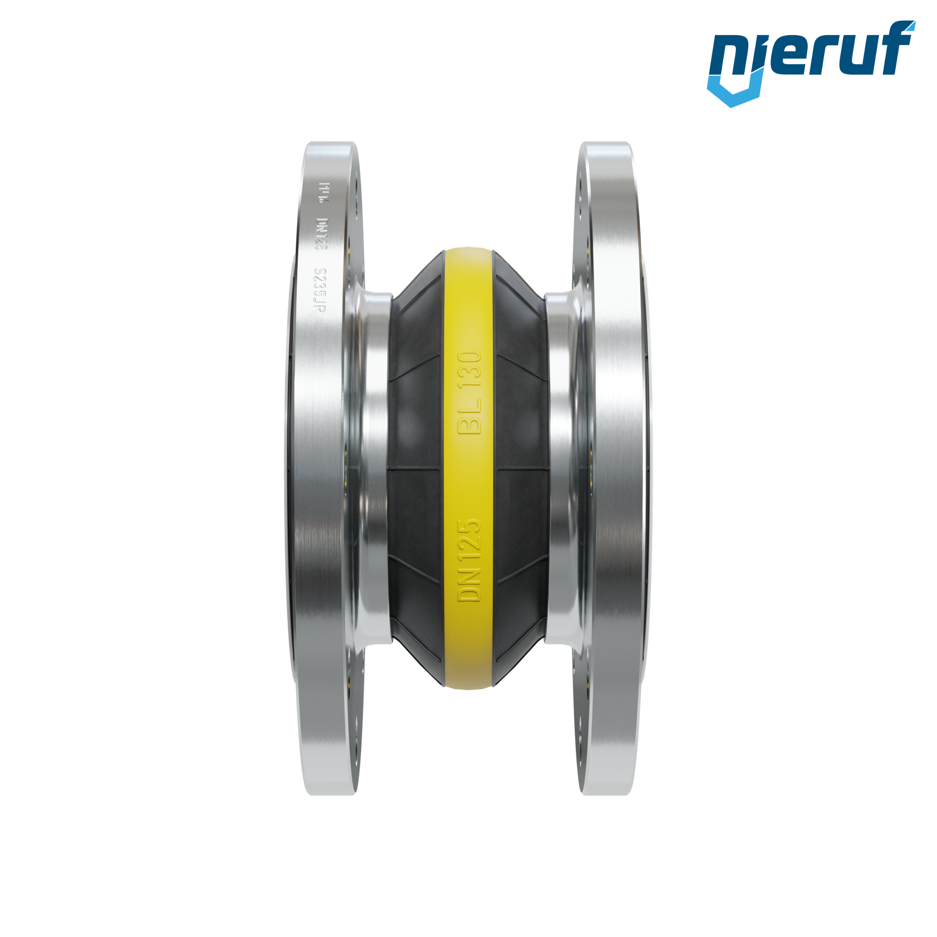 Compensatore rivestimento in PTFE DN125 versione KP04 flange in acciaio NBR