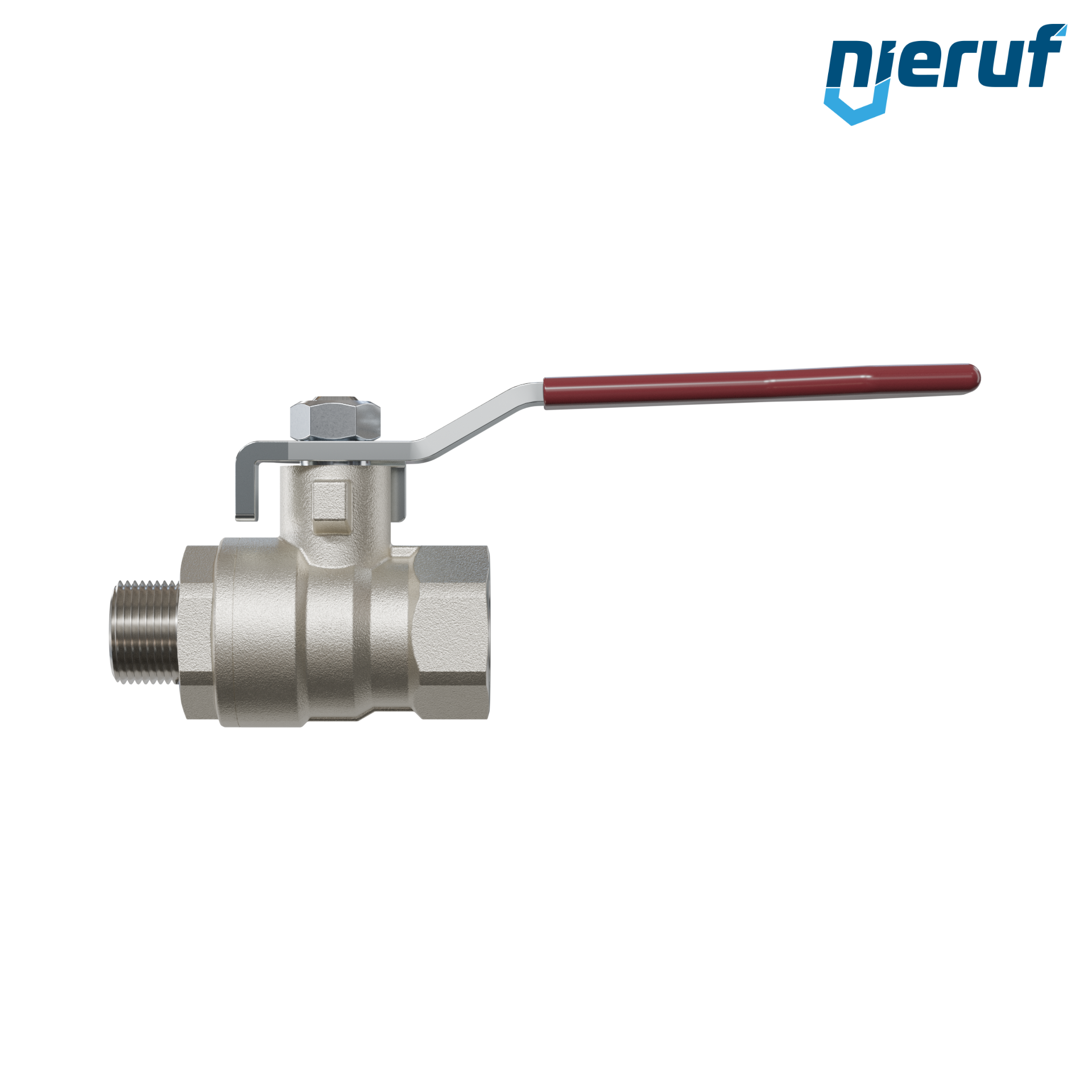 valvola a sfera a 2 vie DN8 - 1/4" pollici GK01 filettatura F x M