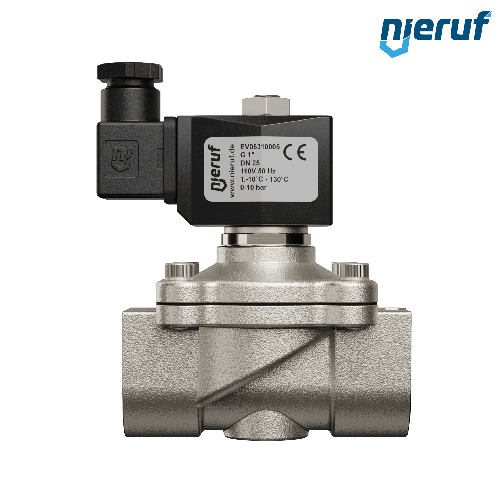 elettrovalvola DN20 G 3/4" pollici EPDM 110V acciaio inossidabile 1.4308