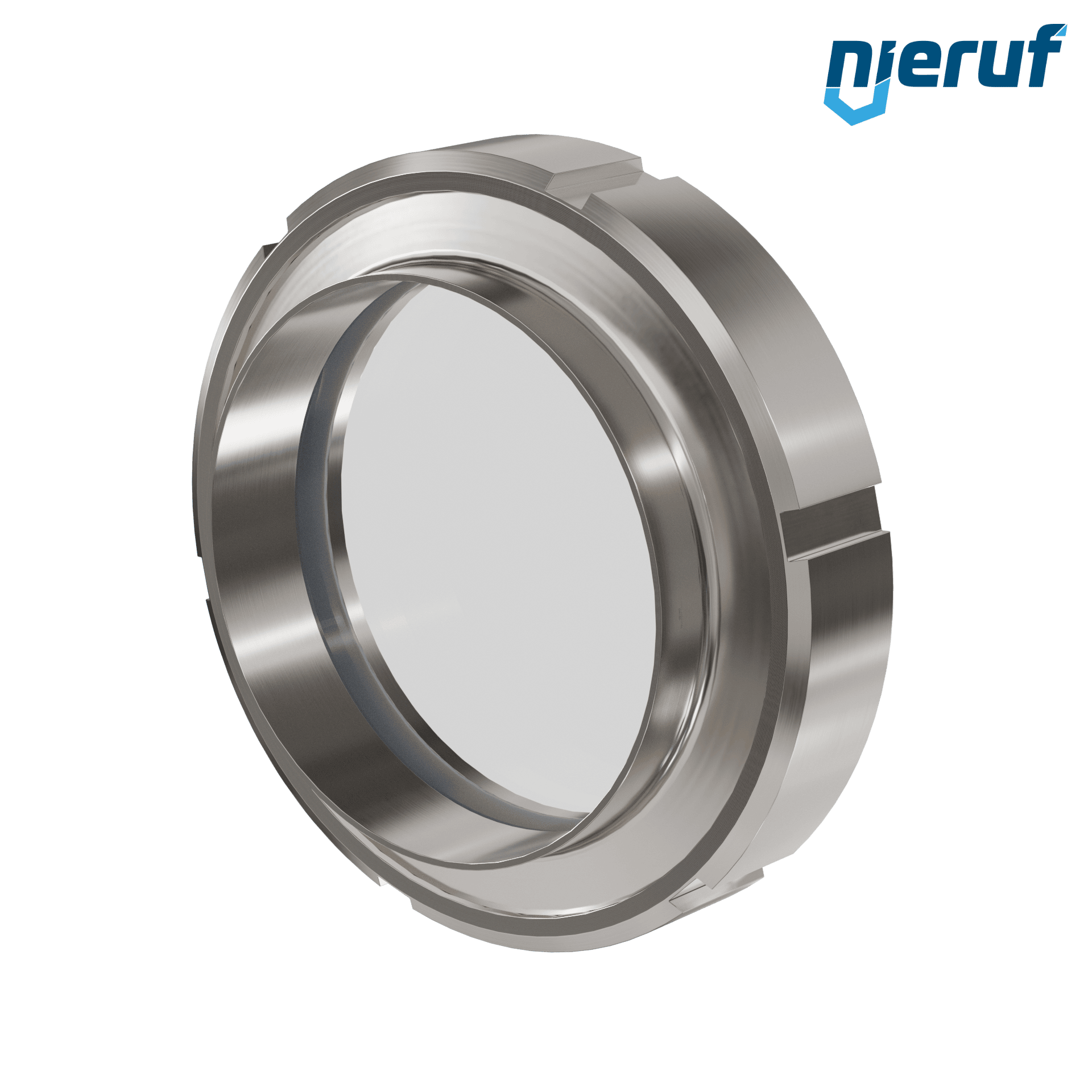 oblò di osservazione / specola visiva DN150 - 6" pollici secondo DIN 11851 acciaio inossidabile 1.4404 / AISI 316L