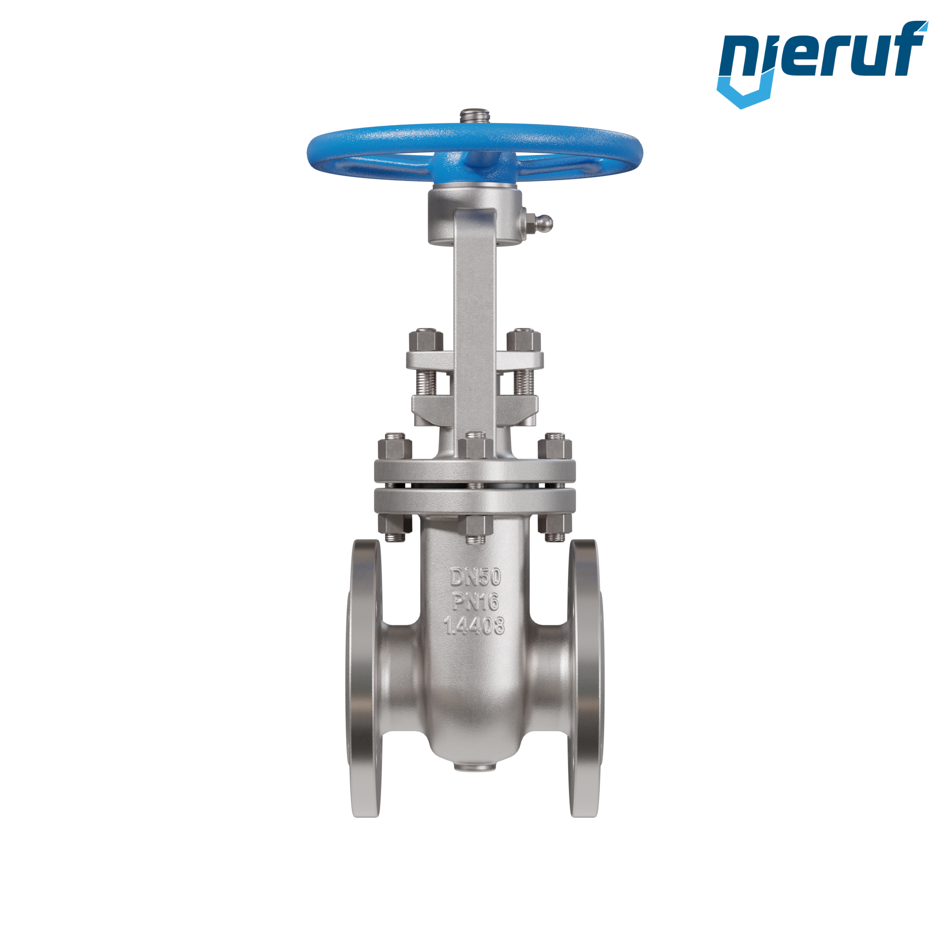 Valvola a saracinesca a corpo piatto in acciaio inox AISI 316 AS03 DN50 PN16