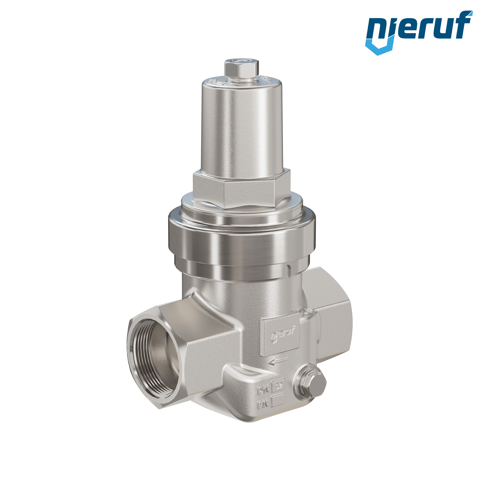 riduttori di pressione 1" pollici NPT DM21 acciaio inossidabile PTFE / EPDM / FEPM 0.3 - 2.0 bar