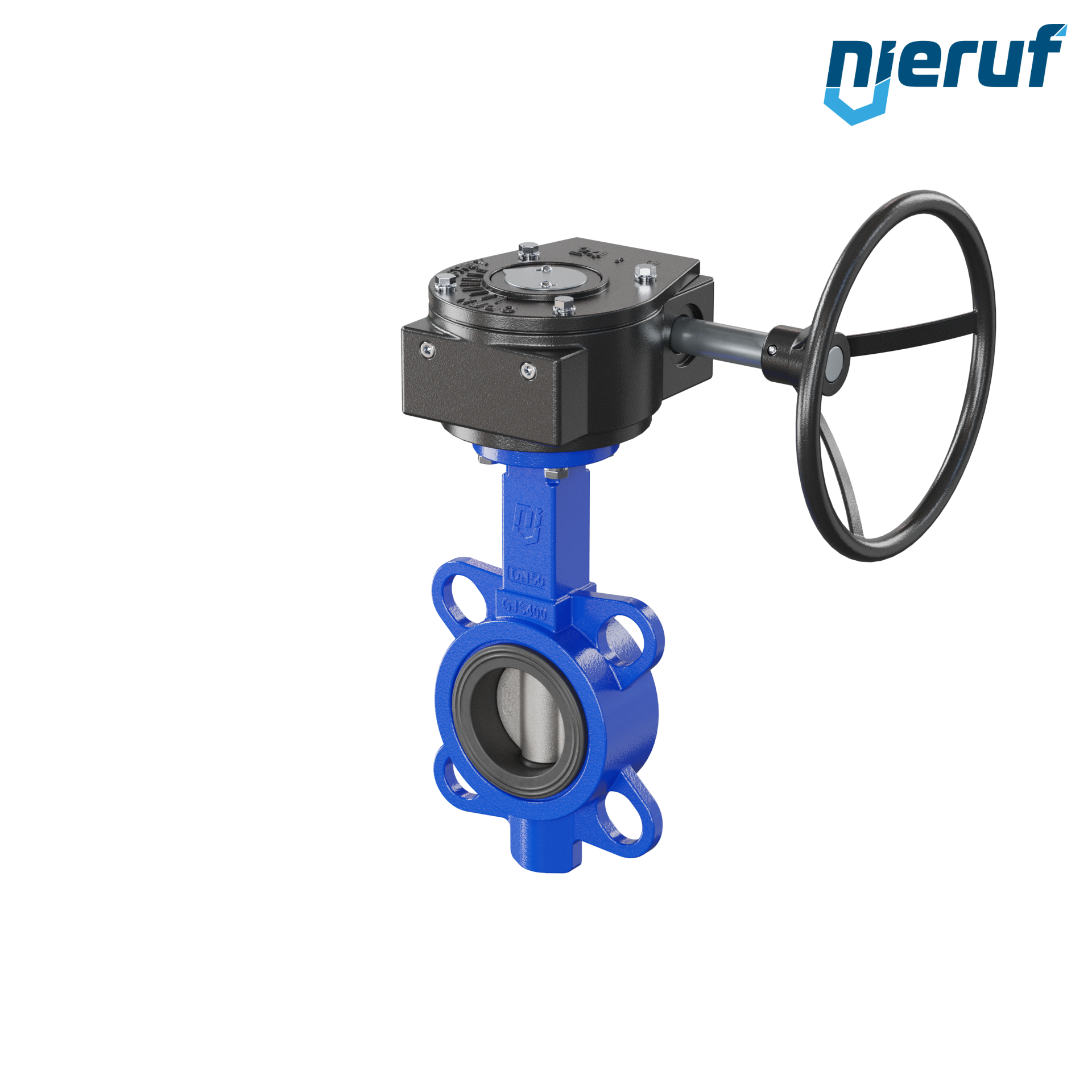 valvola a farfalla DN 50 PN16 AK05 NBR volantino
