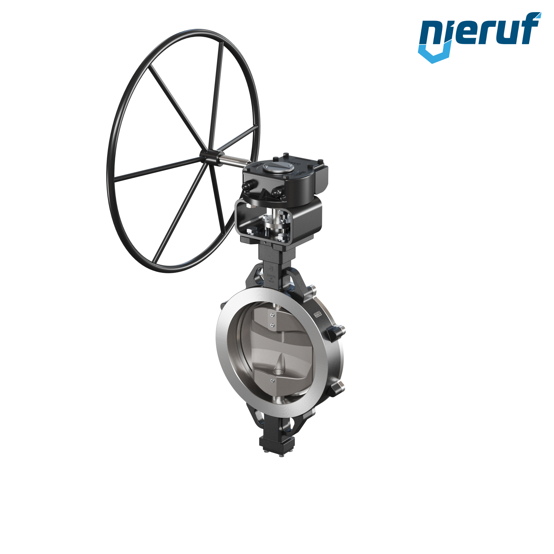 valvola a farfalla triplo eccentrico AK13 DN 350 PN10-40 ANSI150 volantino