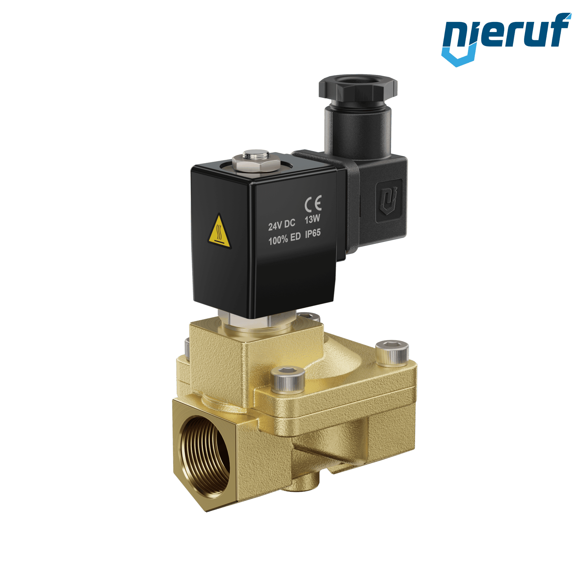 elettrovalvola G 3/4" pollici ottone MV05 EPDM 24V DC