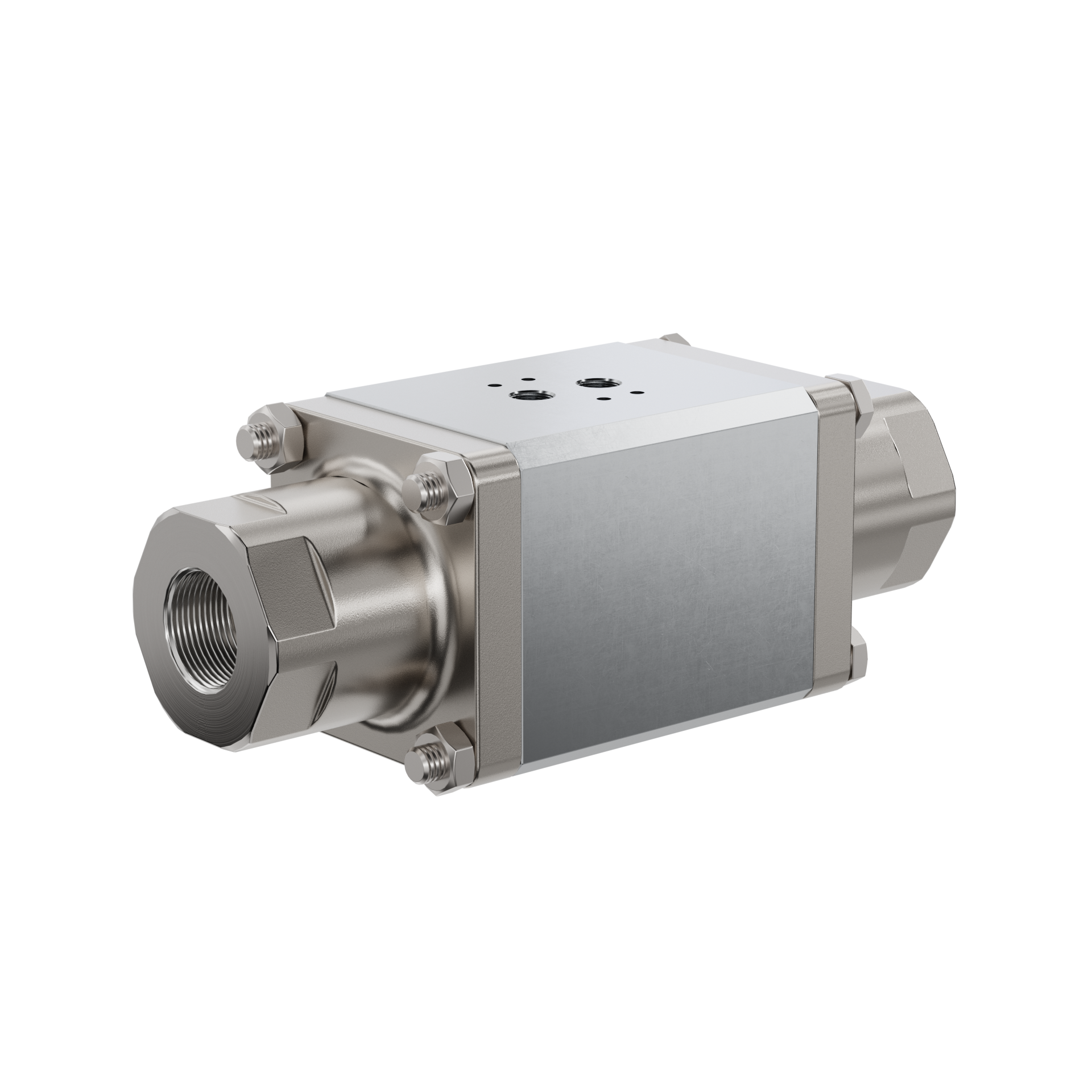valvola coassiale a 2/2 vie CV05 1" pollici filettatura interna - DN25 acciaio inossidabile max. 120 bar NC - per applicazione con acqua