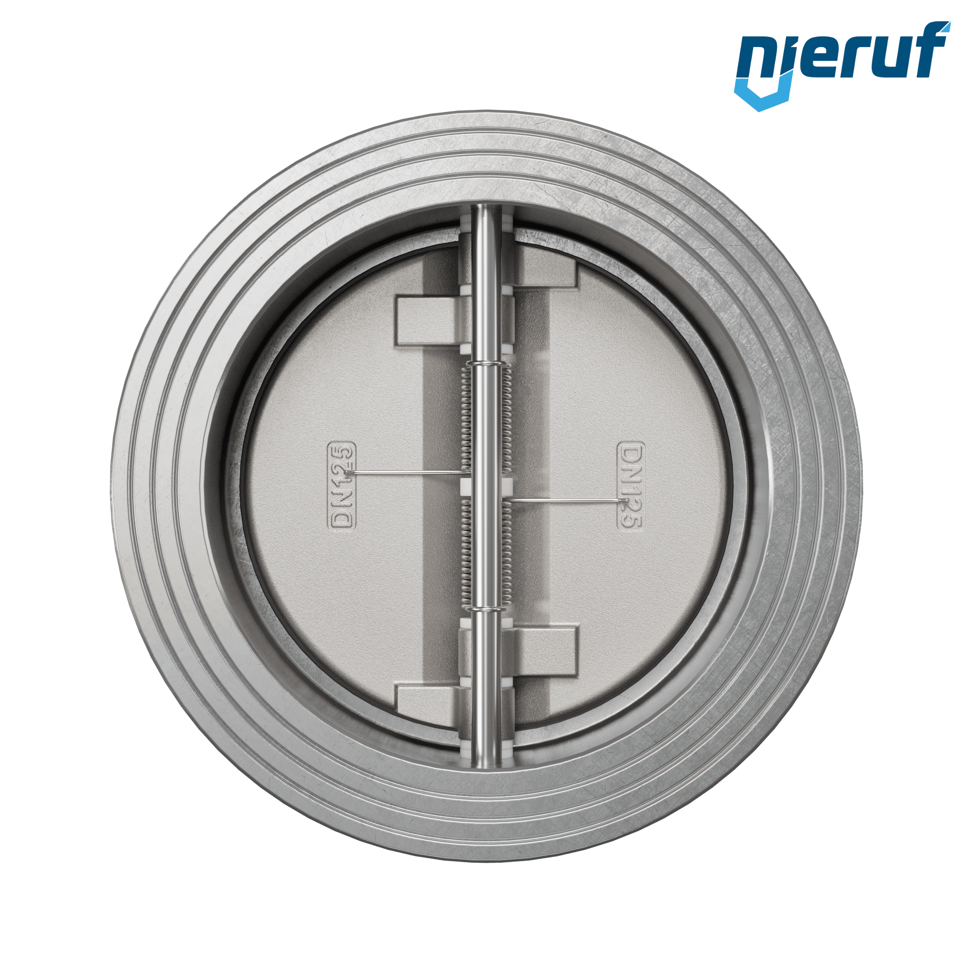 valvola di ritegno a doppio battente DN125 ANSI150 DR03 ANSI 150 acciaio inossidabile 1.4408 EPDM
