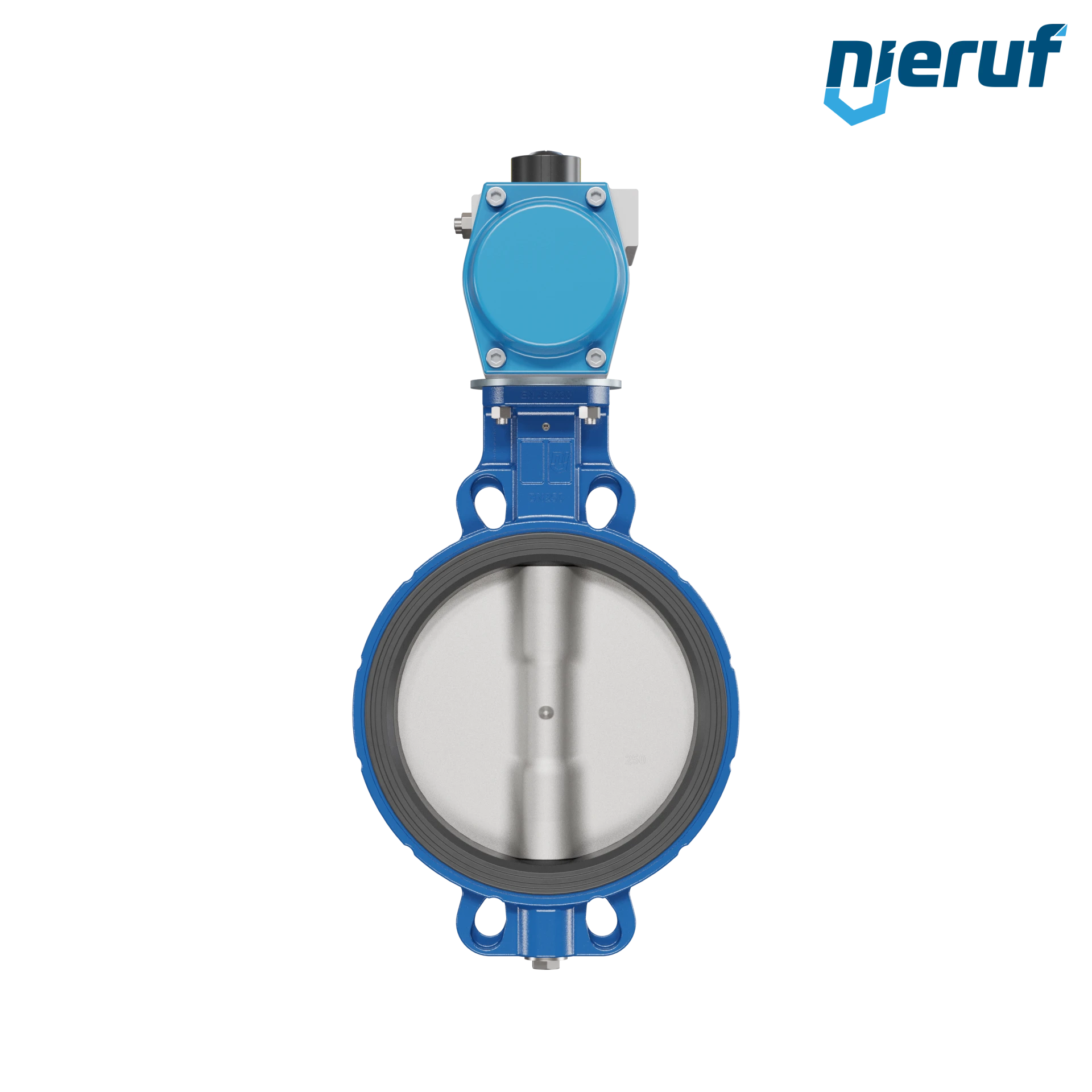 Butterfly valve DN 250 AK01 EPDM DVGW drinking water, WRAS, ACS, W270 pneumatic actuator double acting