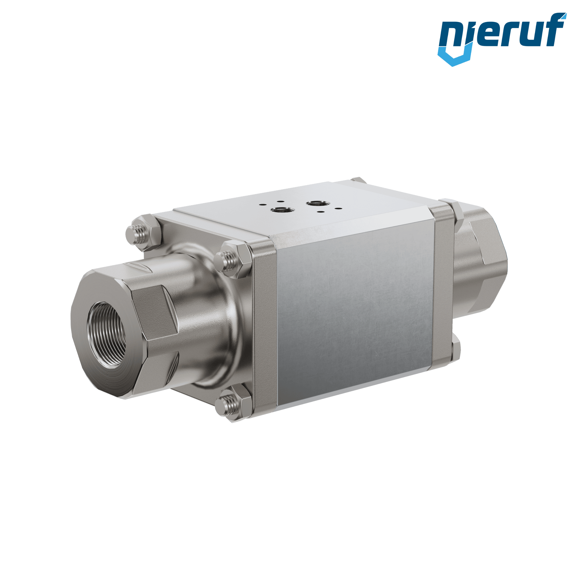 valvola coassiale a 2/2 vie CV05 1" pollici filettatura interna - DN25 acciaio inossidabile max. 120 bar NO