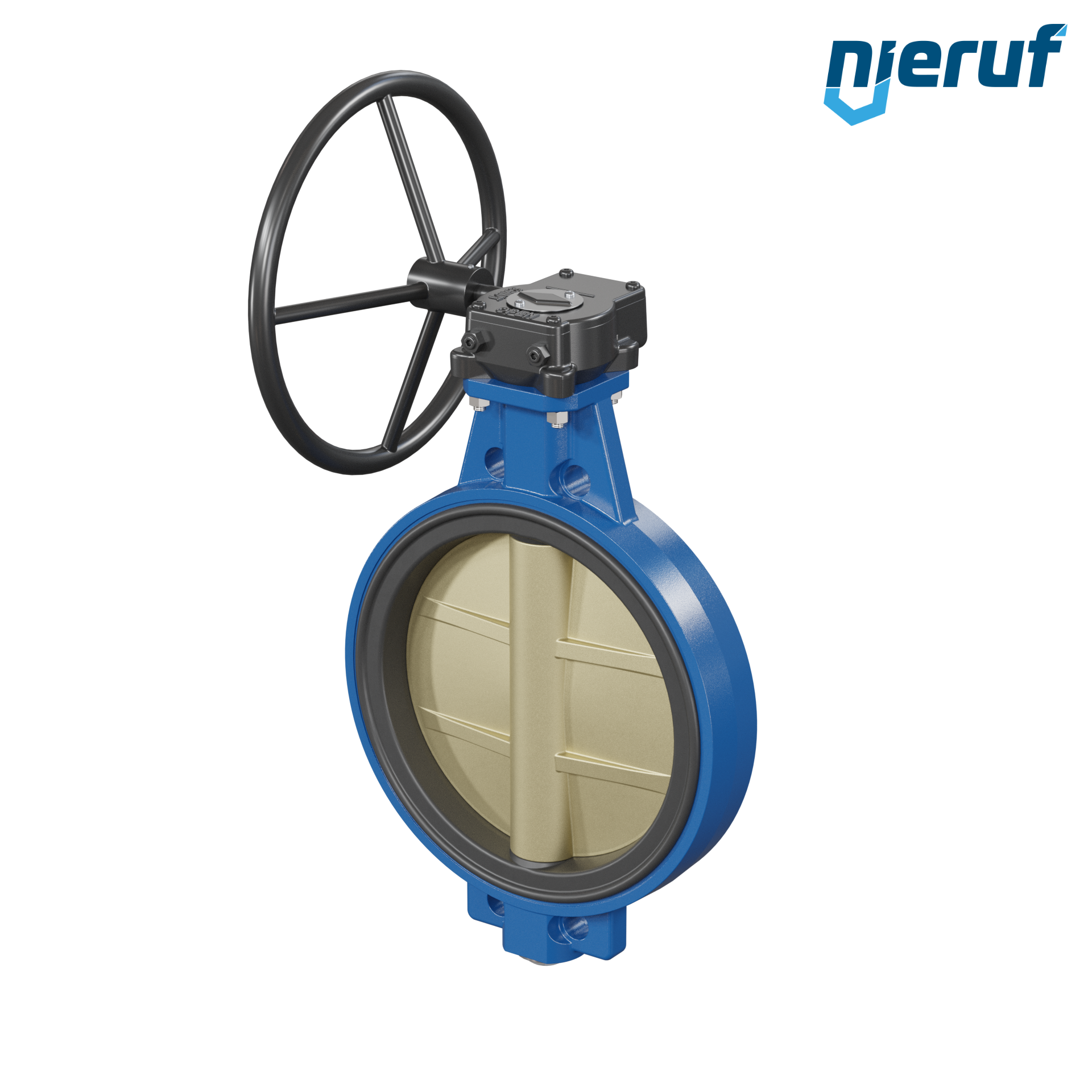 valvola a farfalla per l'acqua di mare DN 350 PN10-PN16 AK15 volantino