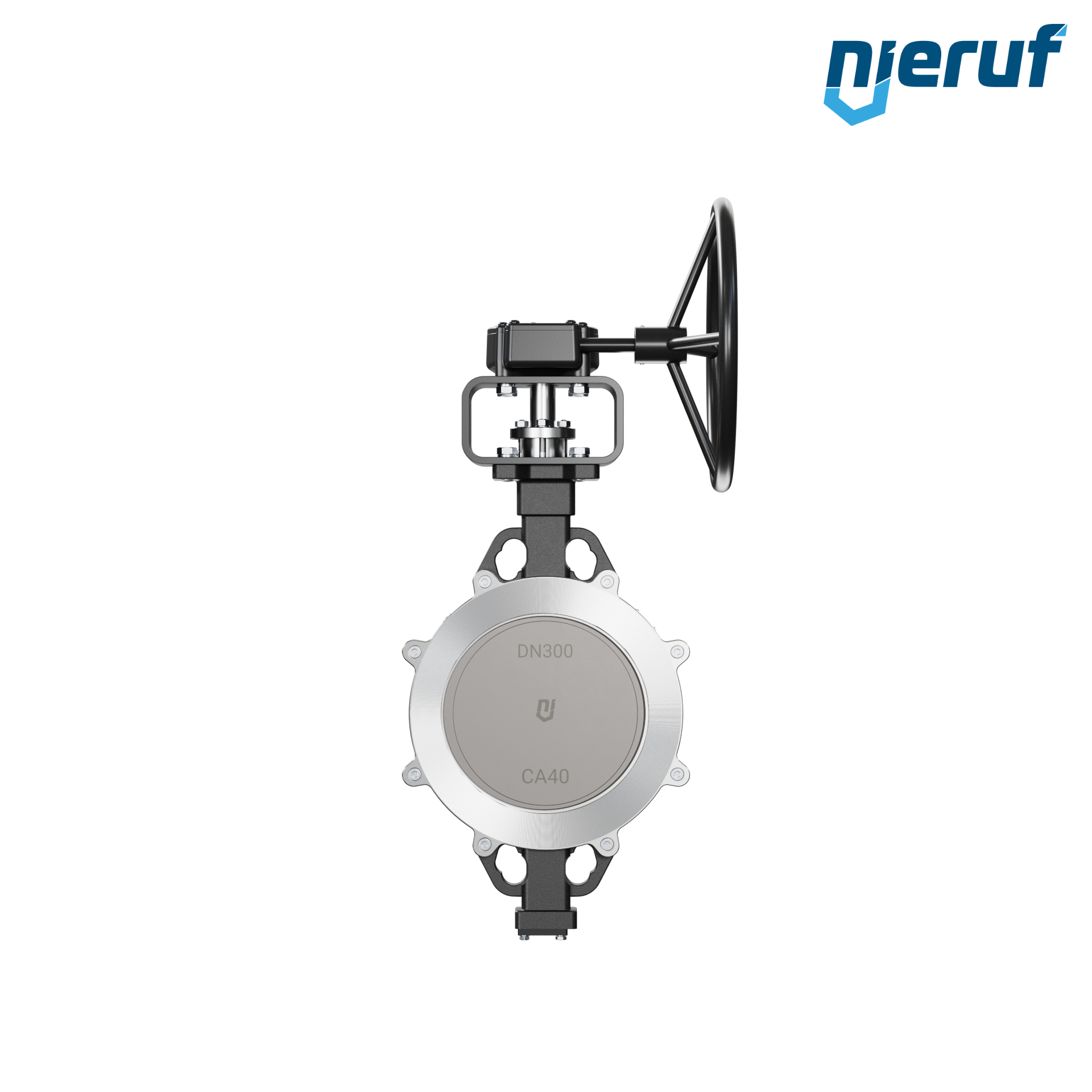 valvola a farfalla triplo eccentrico AK13 DN 300 PN10-40 ANSI150-300 volantino