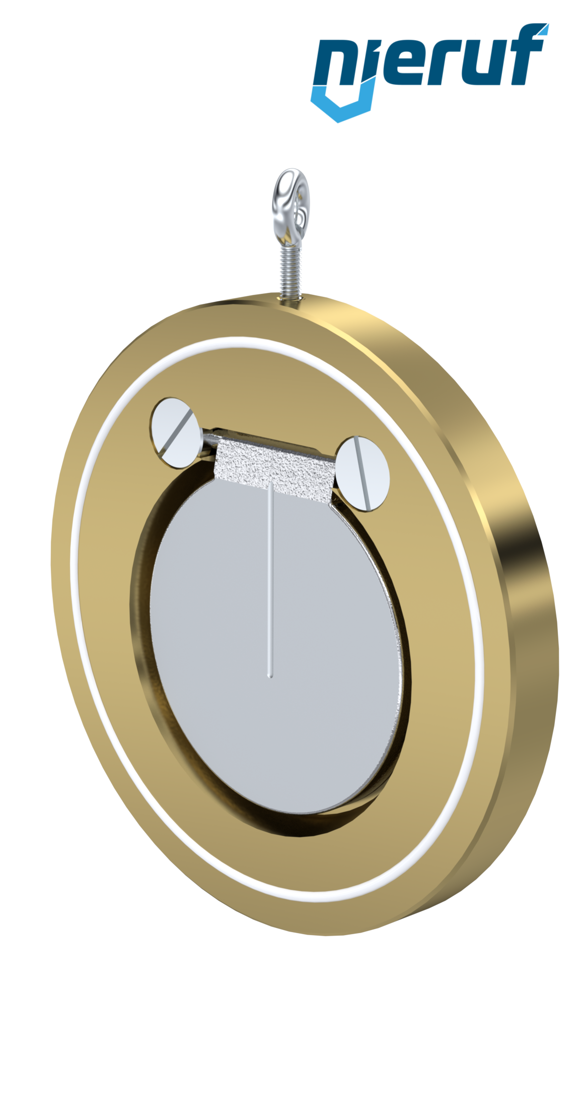 Zwischenflansch-Rückschlagklappe DN100 ZR09 Alubronze 2.0975 PTFE