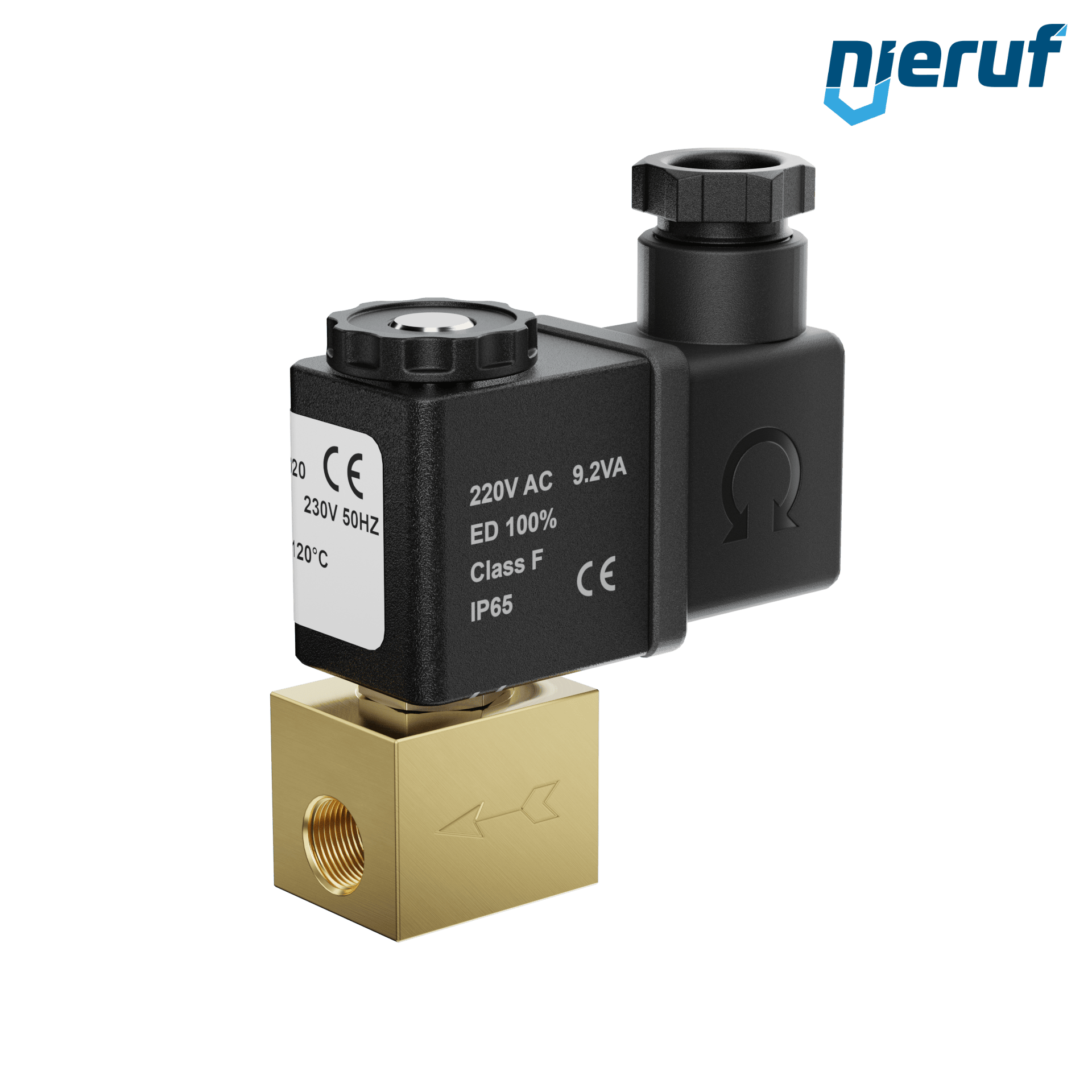 elettrovalvola DN 2,0 ottone MV01 FKM 230V 50Hz