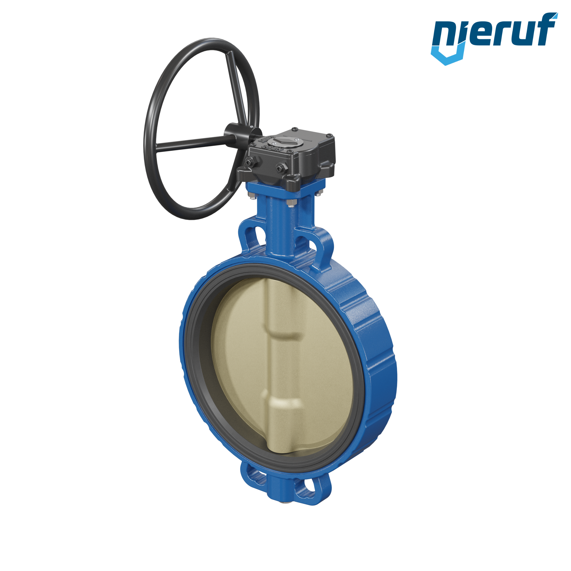 valvola a farfalla per l'acqua di mare DN 300  PN6-PN10-PN16 & ANSI150 AK15 volantino