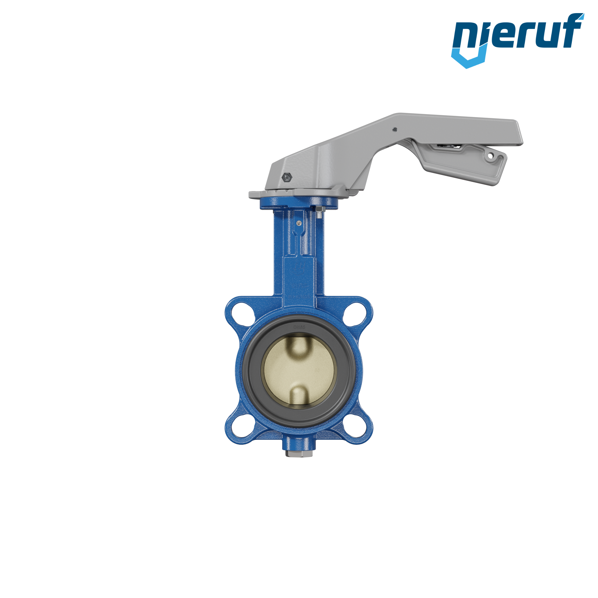 valvola a farfalla per l'acqua di mare DN 65 PN6-PN10-PN16 & ANSI150 AK15 leva a mano