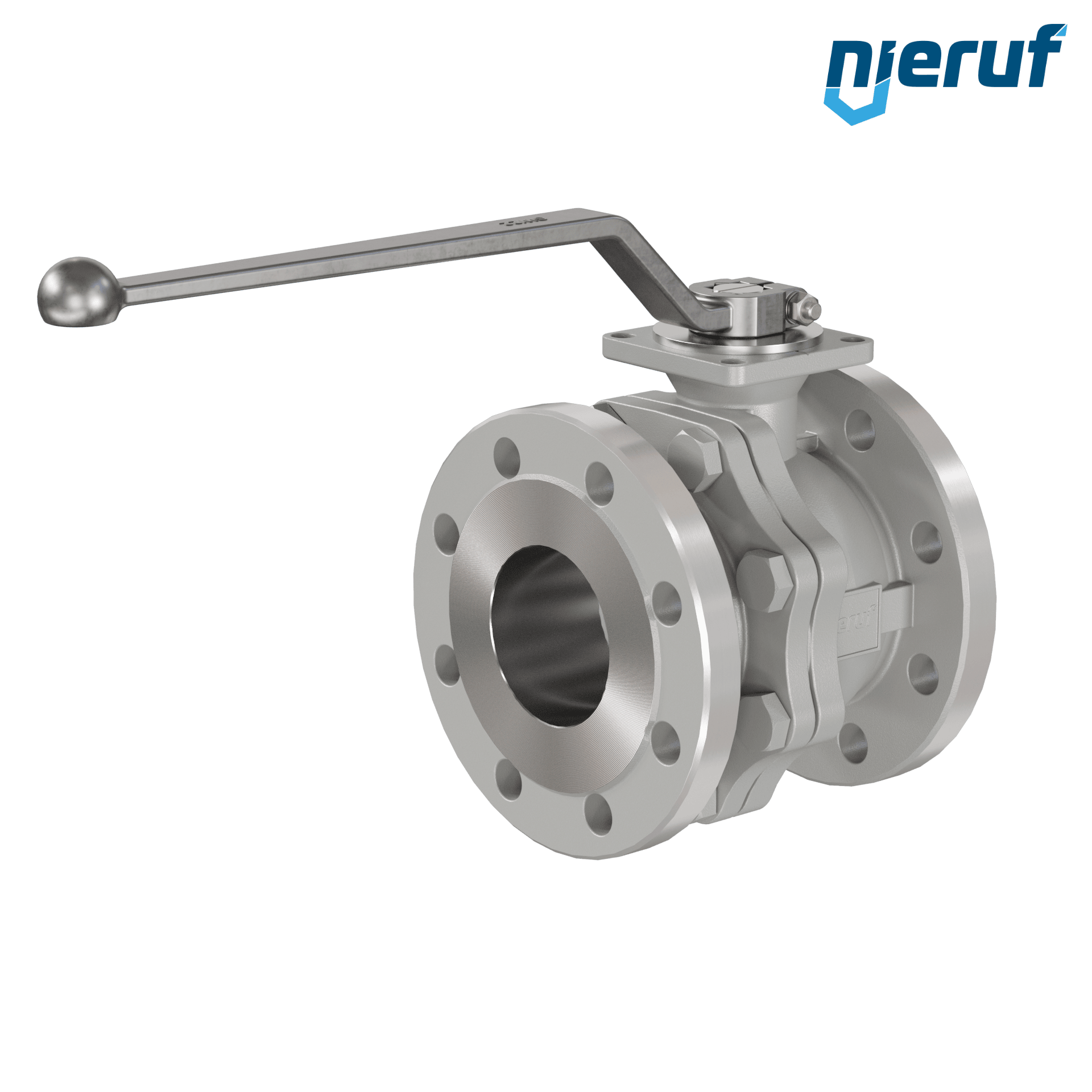 valvola a sfera flangiata per alte temperature FK12 DN80 Antimonio-Carbone guarnizione