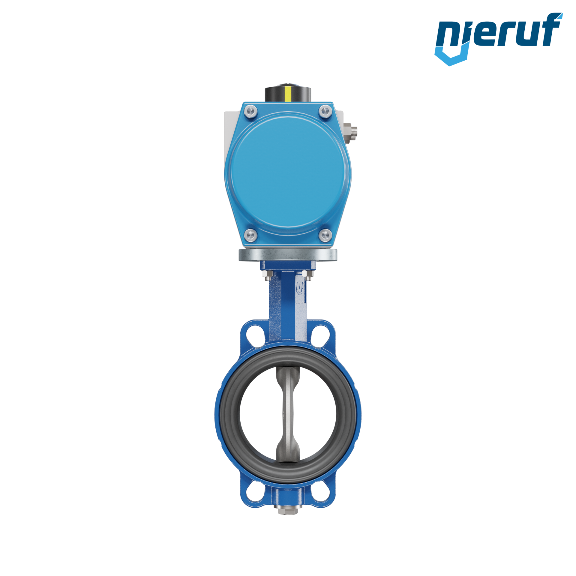 Butterfly valve DN 125 AK01 EPDM high temperature & FDA pneumatic actuator single acting normally open