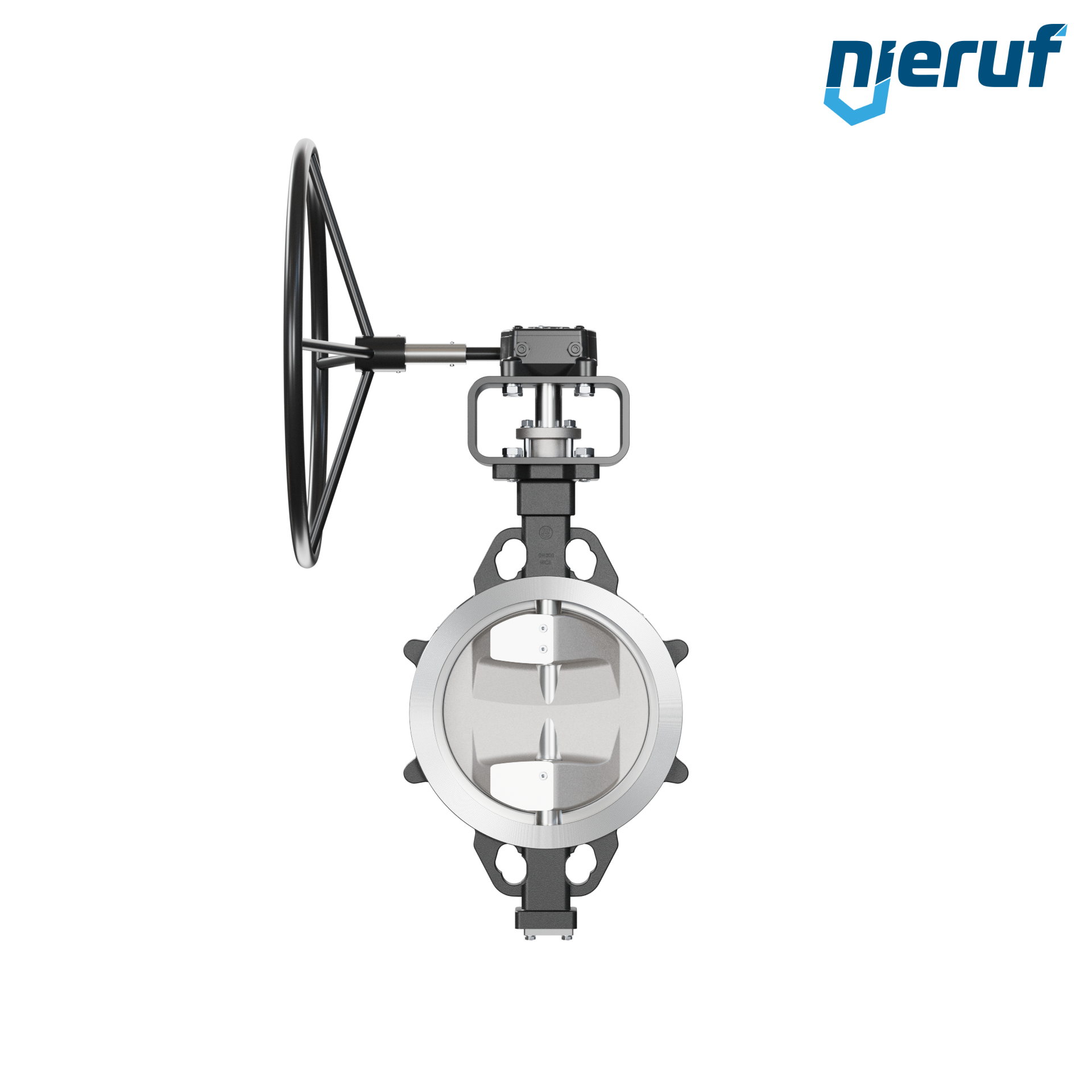 Double offset butterfly-valve AK11 DN 300 PN10-40 ANSI150-300 worm gear