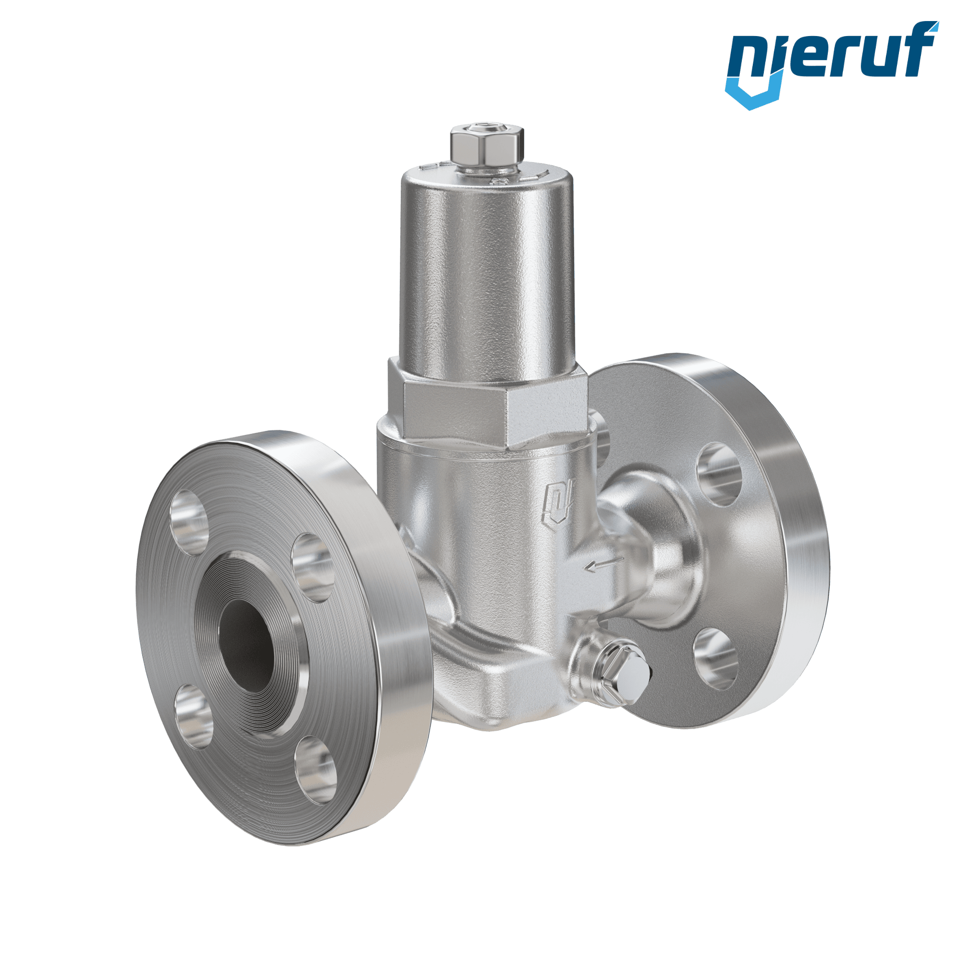 riduttore di pressione flangiato ANSI DN20 DM22 acciaio inossidabile PTFE / EPDM / FEPM 4.0 - 10.0 bar