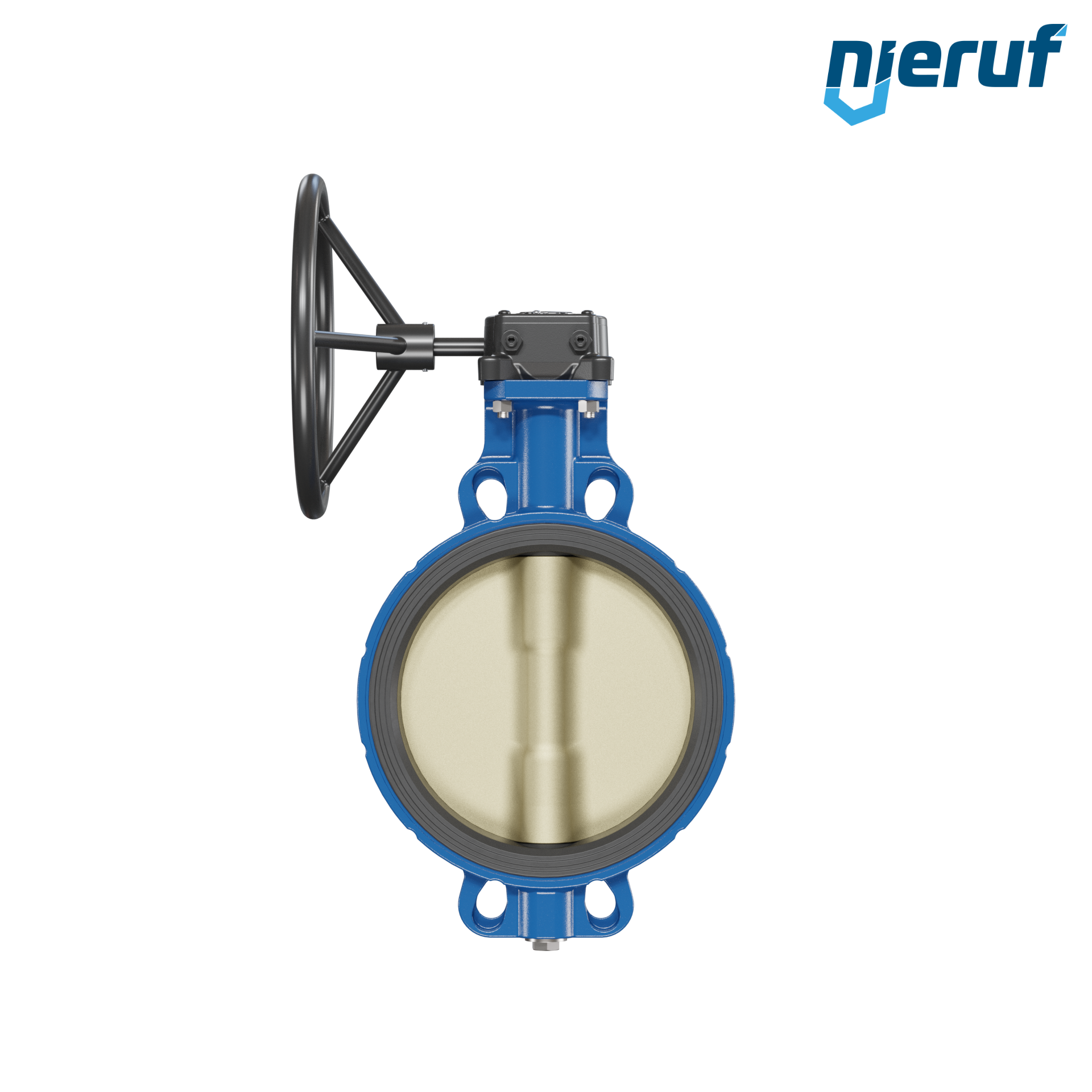valvola a farfalla per l'acqua di mare DN 250 PN6-PN10-PN16 & ANSI150 AK15 volantino