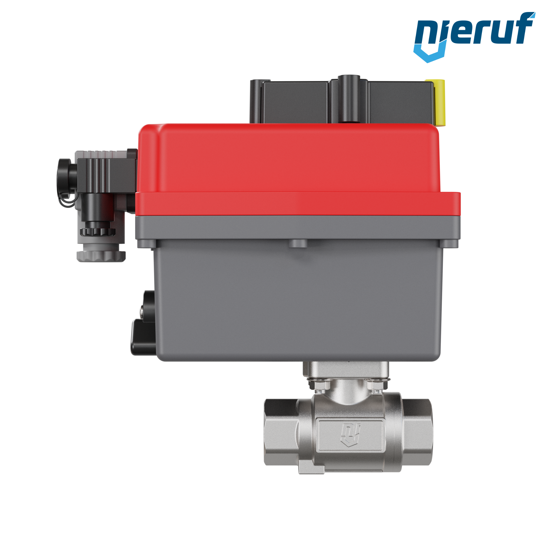 valvola a sfera con attuatore elettrico DN10 - 3/8" pollici acciaio inossidabile 85V - 240V EK02 DVGW W