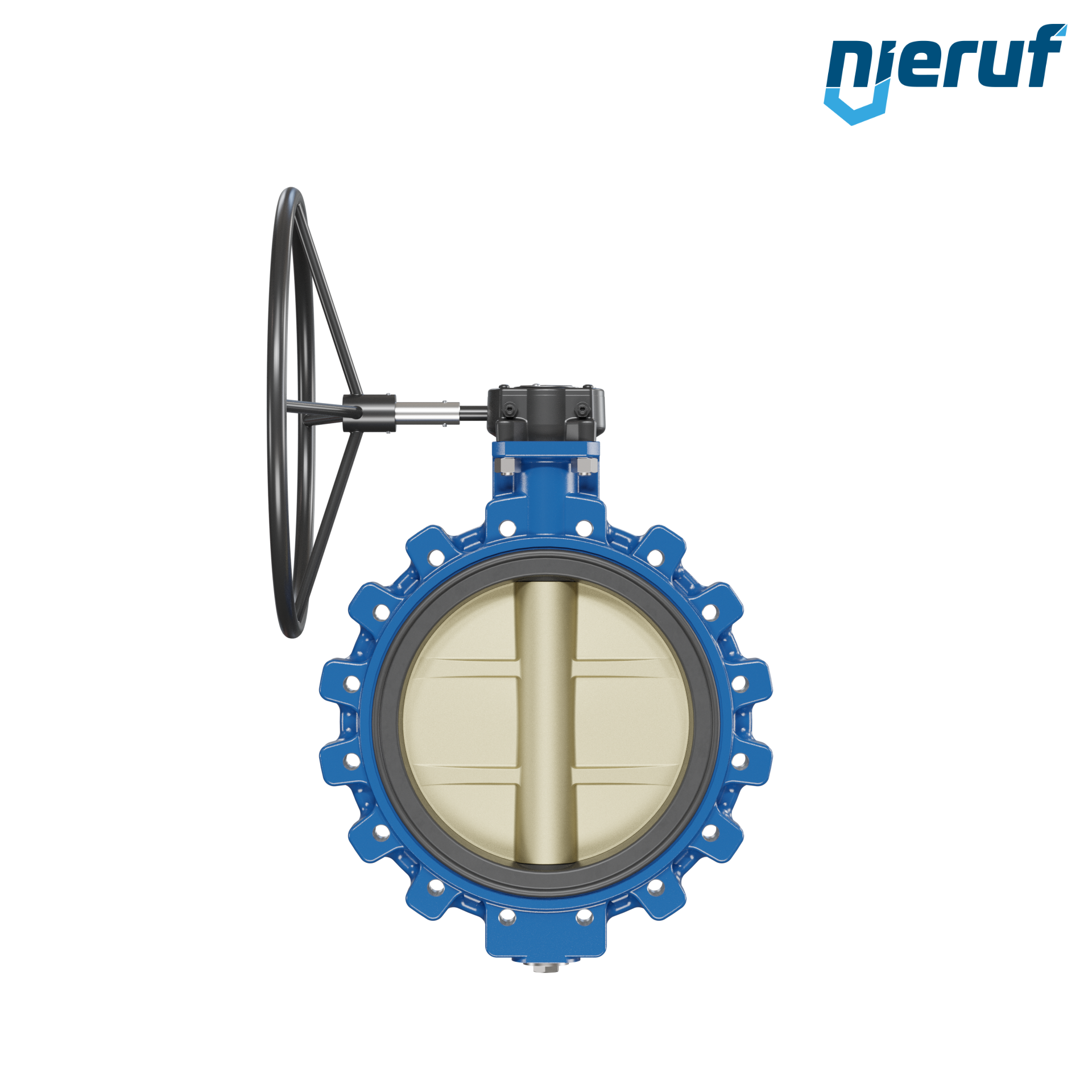 valvola a farfalla per l'acqua di mare DN 400 PN10 AK16 volantino