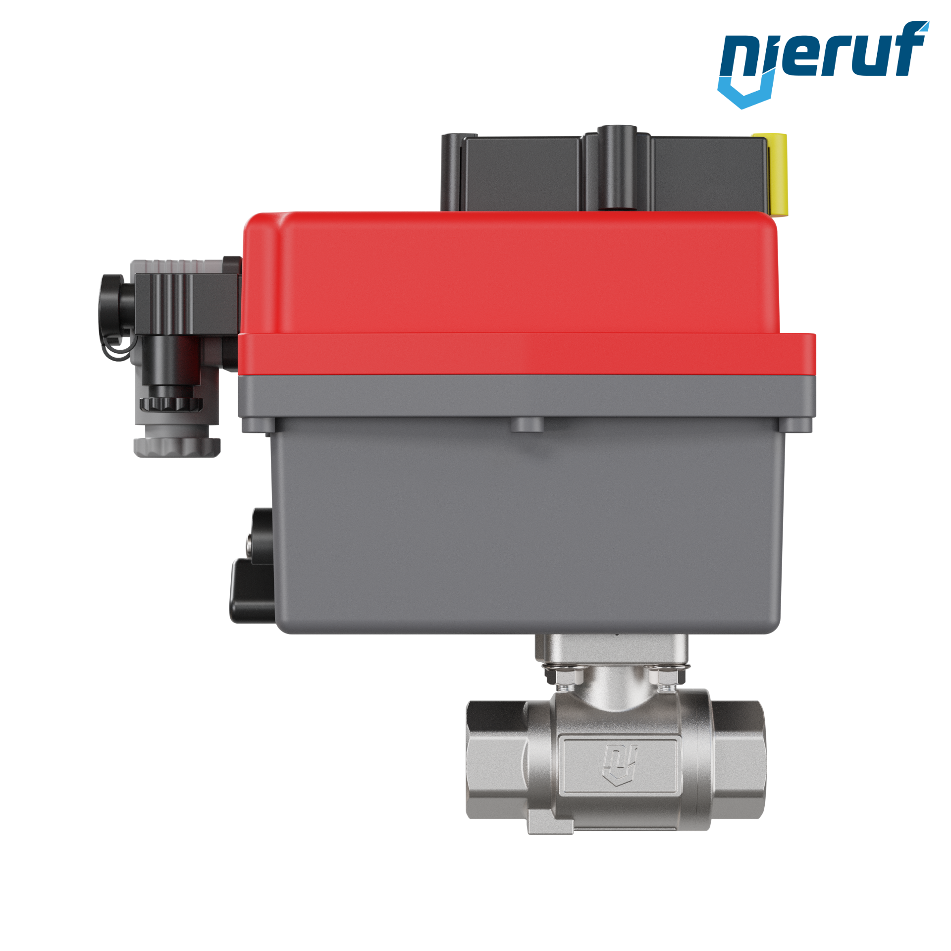 valvola a sfera con attuatore elettrico DN8 - 1/4" pollici acciaio inossidabile 85V - 240V EK02 DVGW W