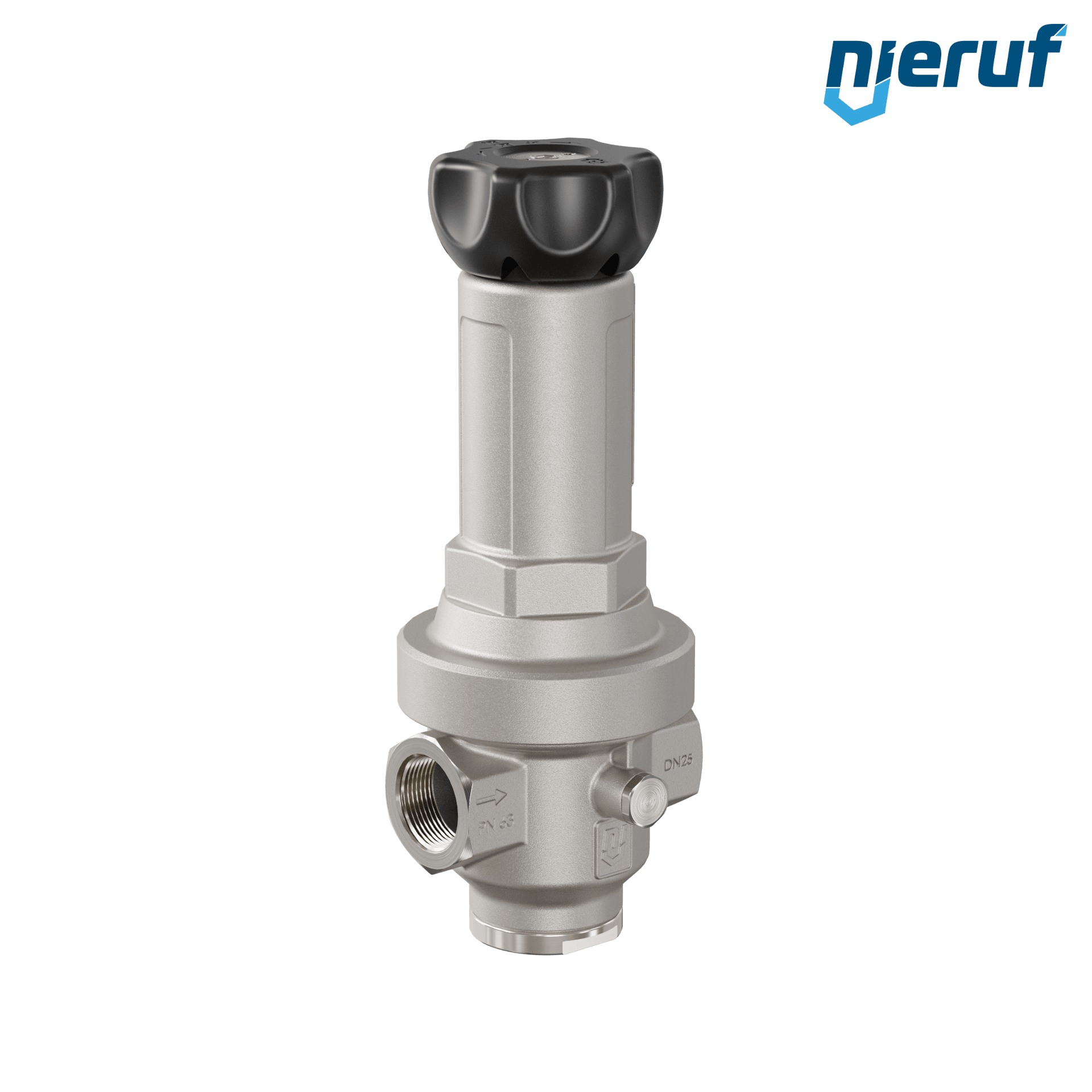 regolatore di pressione di precisione 1" pollici DM15 acciaio inossidabile EPDM 0.5 - 15.0 bar
