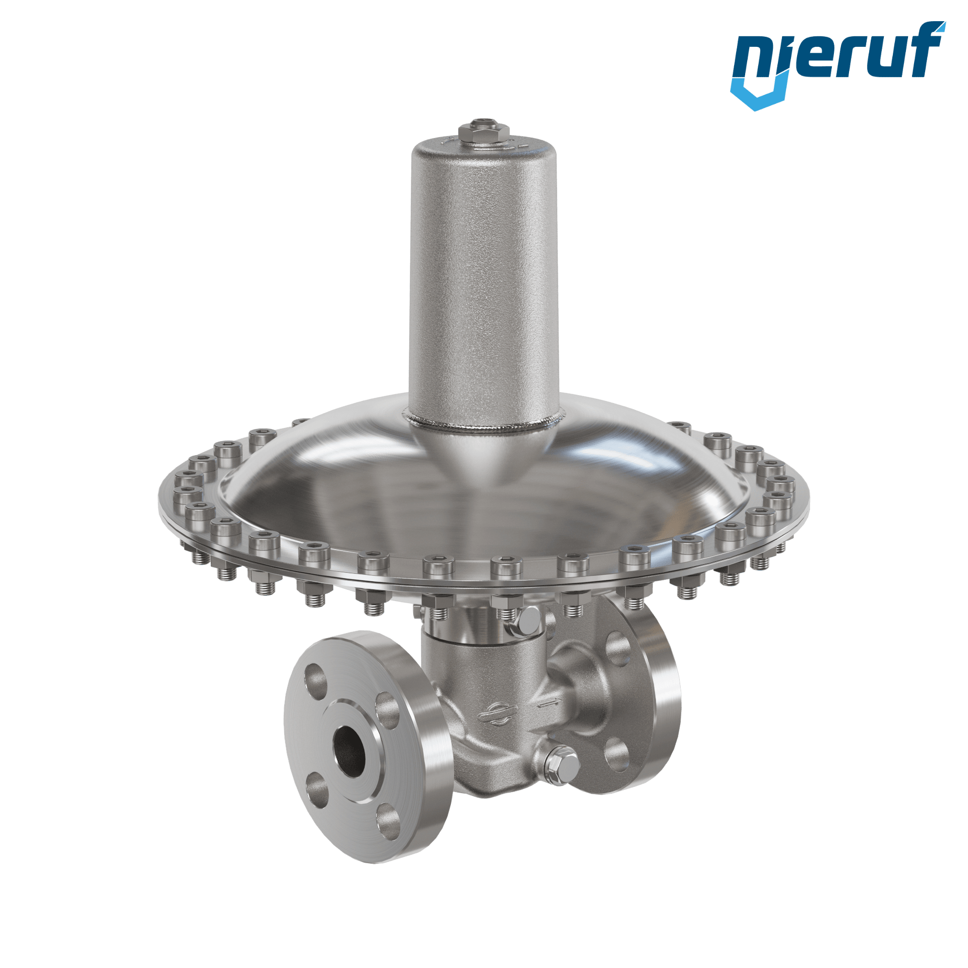 valvola di troppo pieno in millibar flangia ANSI 150 DN20 UV18 acciaio inossidabile EPDM / PTFE 50 - 500 mbar