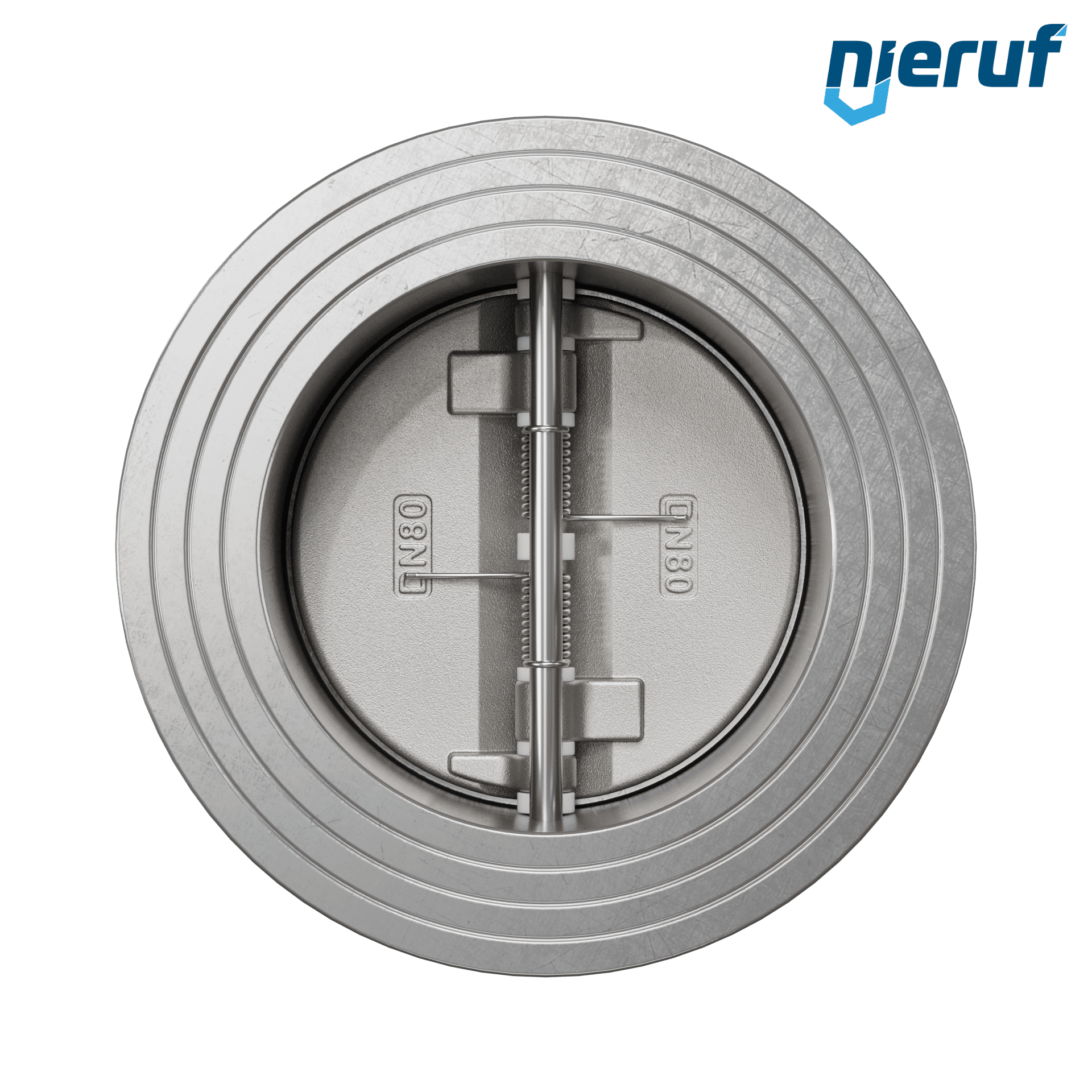 valvola di ritegno a doppio battente DN80 ANSI150 DR03 ANSI 150 acciaio inossidabile 1.4408 NBR