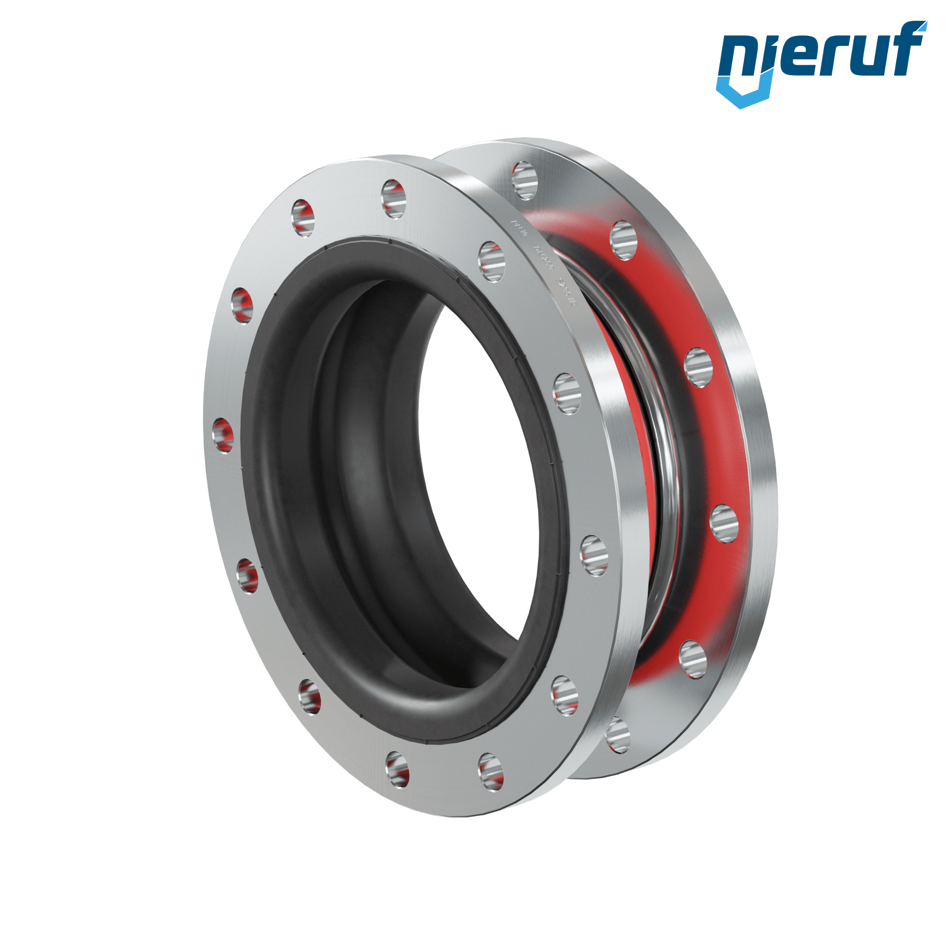 Compensatore DN250 tipo KP04 flange acciaio, manicotto EPDM