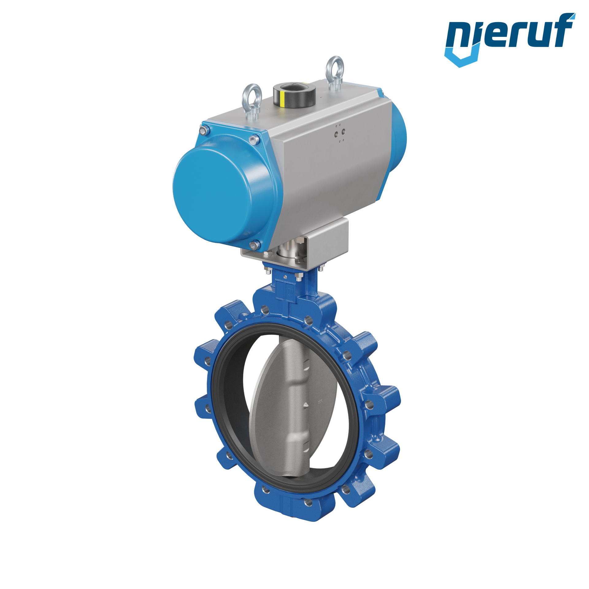 Butterfly valve DN 300  AK02 EPDM high temperature & FDA pneumatic actuator single acting normally open