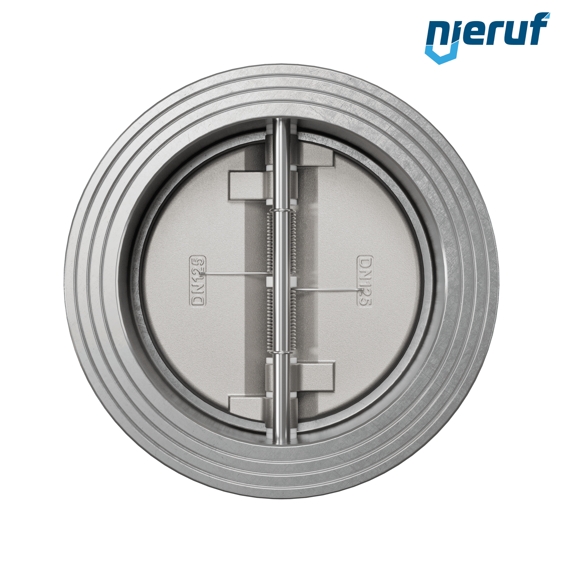 valvola di ritegno a doppio battente DN125 ANSI150 DR03 ANSI 150 acciaio inossidabile 1.4408 FKM