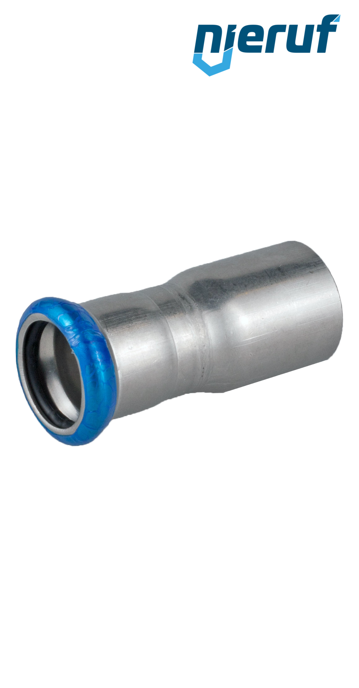 Reducción Pressfitting A DN40 x DN12 Acero inoxidable