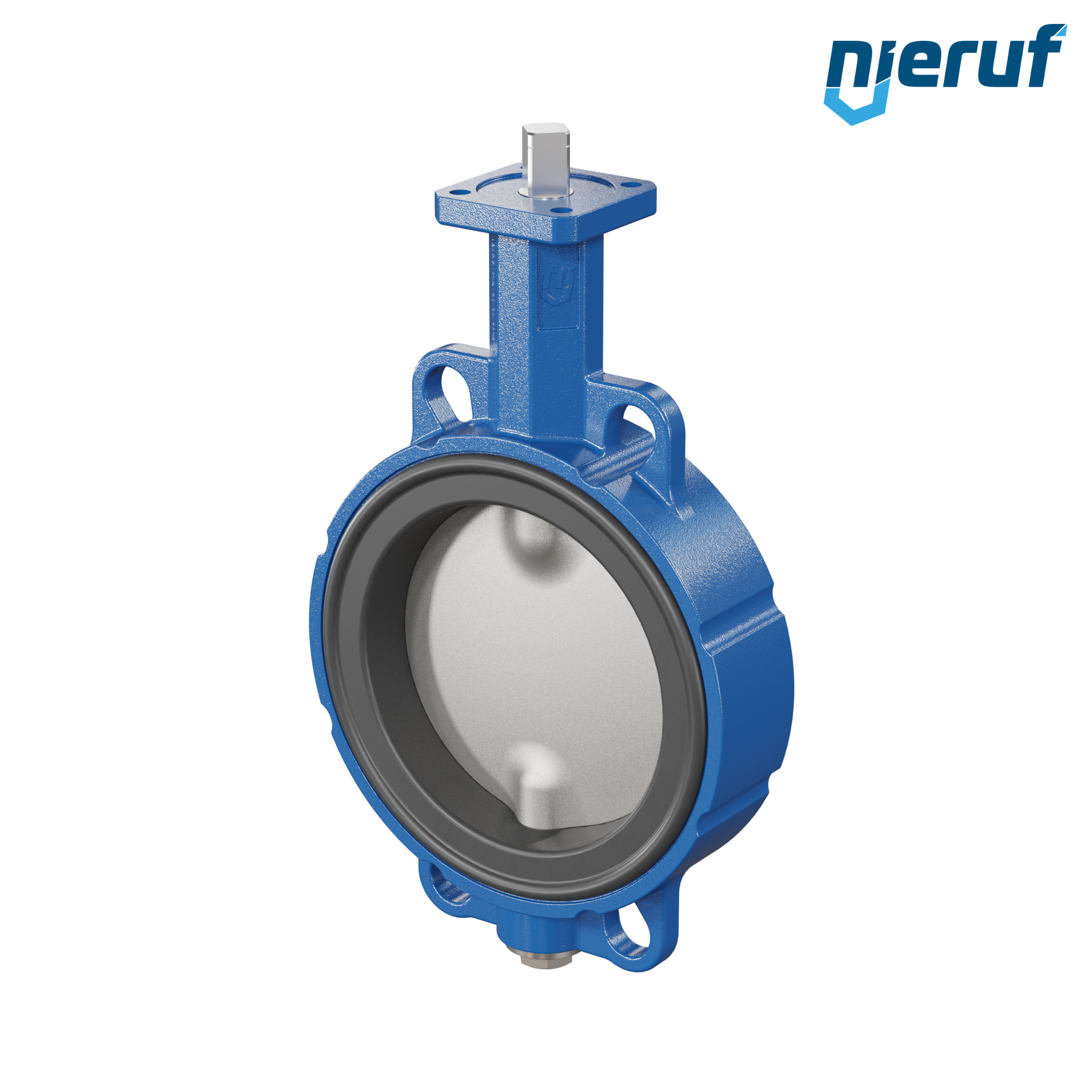 Butterfly valve AK01 DN 150 PN6-PN10-PN16 & ANSI150 FDA without lever