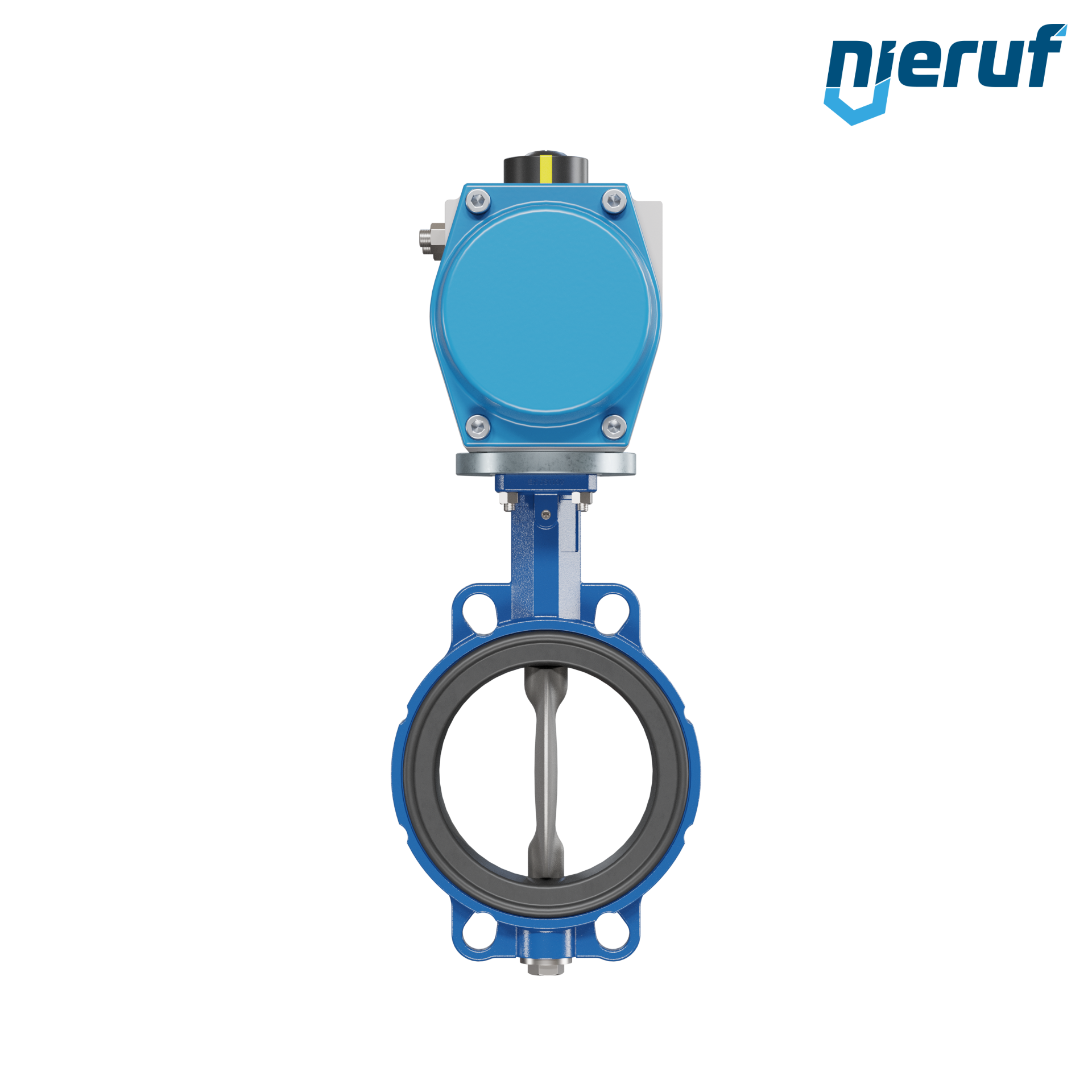 Butterfly valve DN 150 AK01 EPDM high temperature & FDA pneumatic actuator single acting normally open