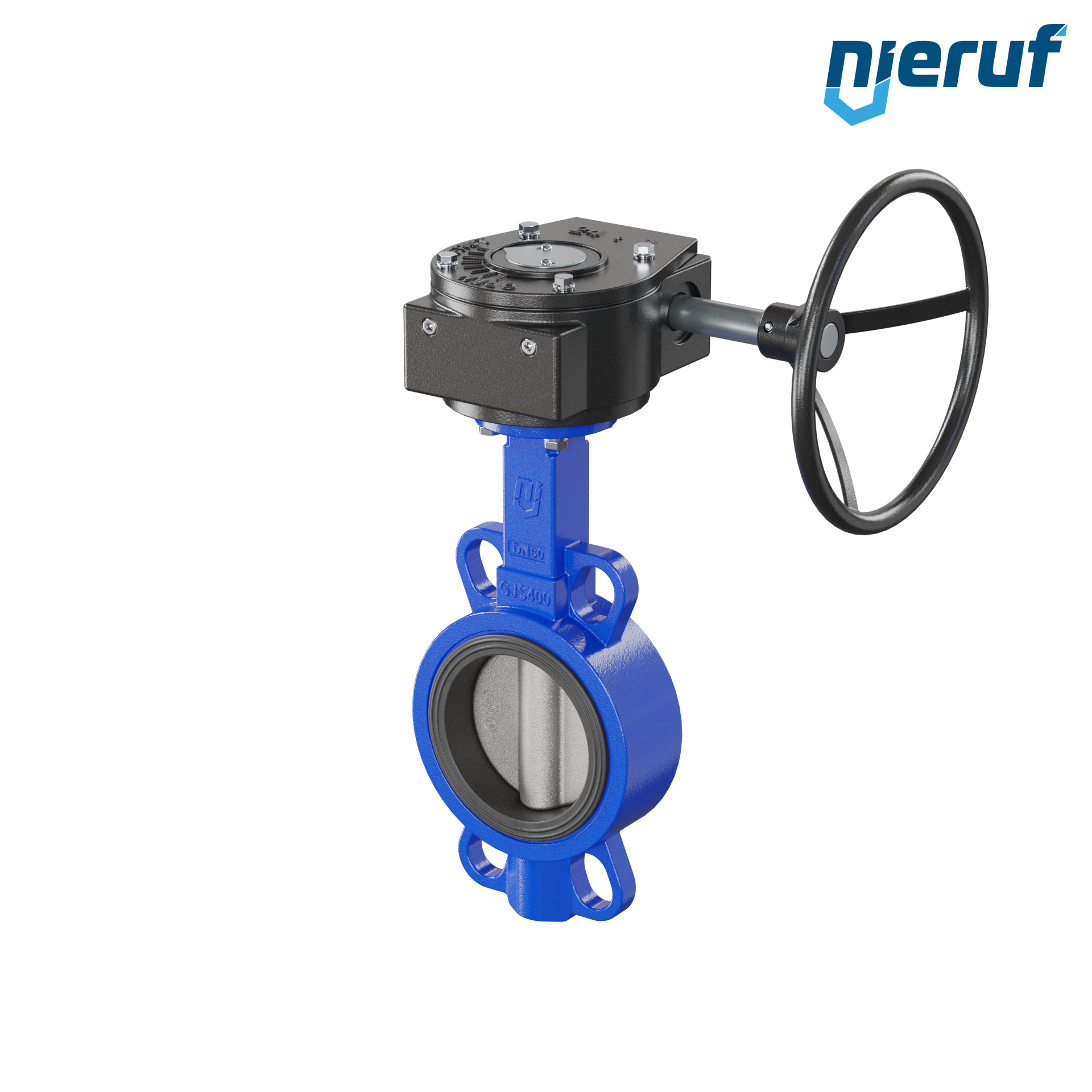 valvola a farfalla DN 80 PN16 AK05 NBR volantino