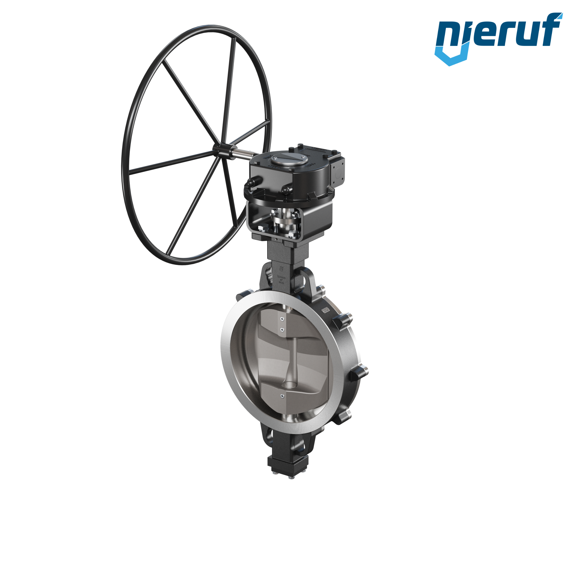 valvola a farfalla triplo eccentrico AK13 DN 400 PN10-40 ANSI150 volantino