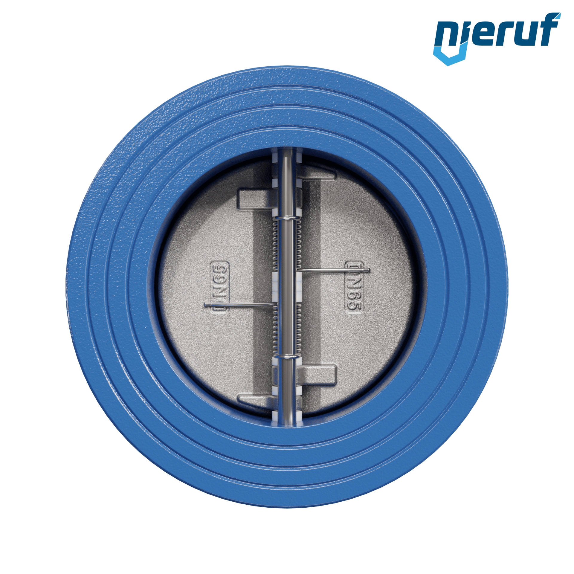 valvola di ritegno a doppio battente DN65 DR02 GGG40 NBR