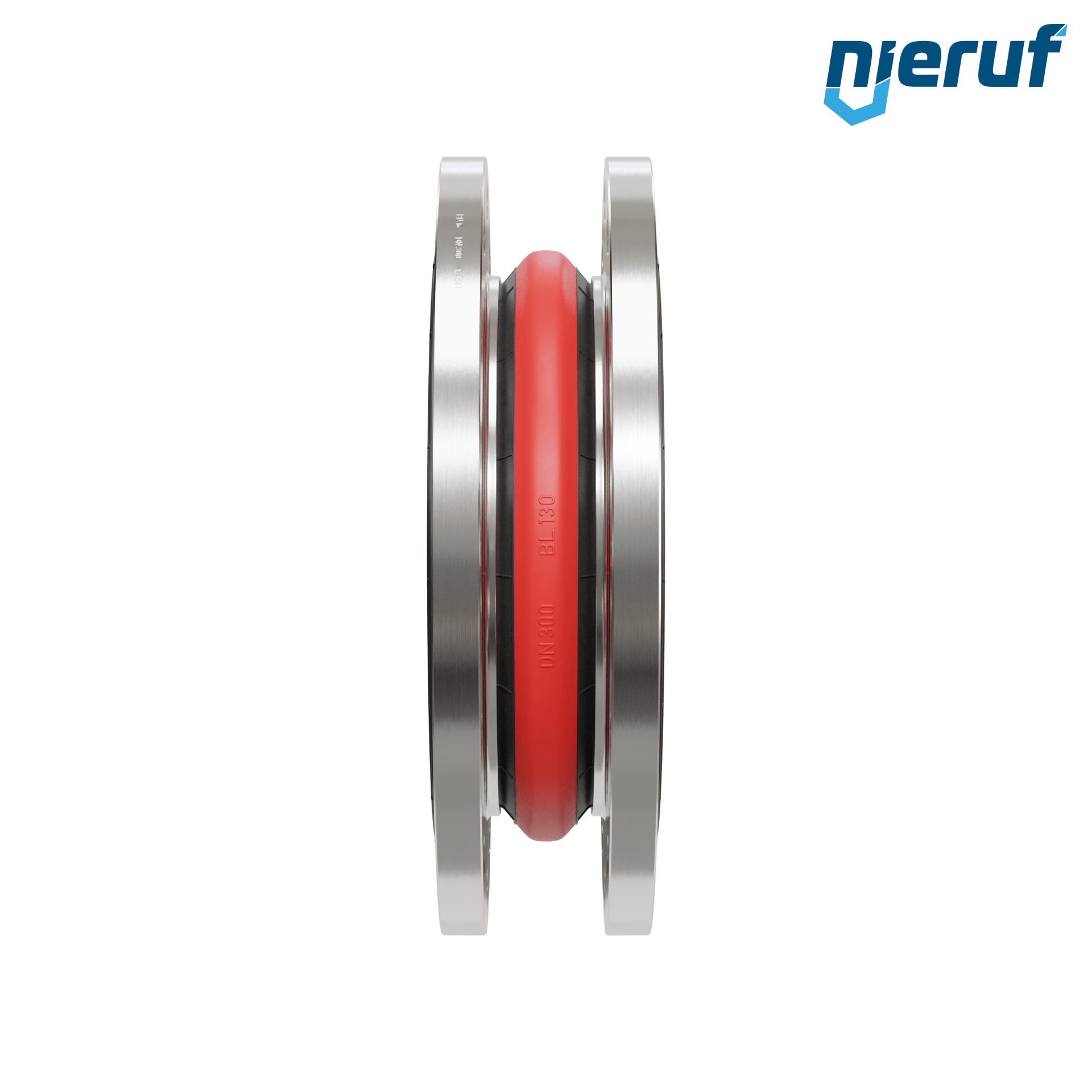 Compensatore o-ring di supporto per il vuoto DN300 PN16 versione KP04 flange in acciaio inox EPDM