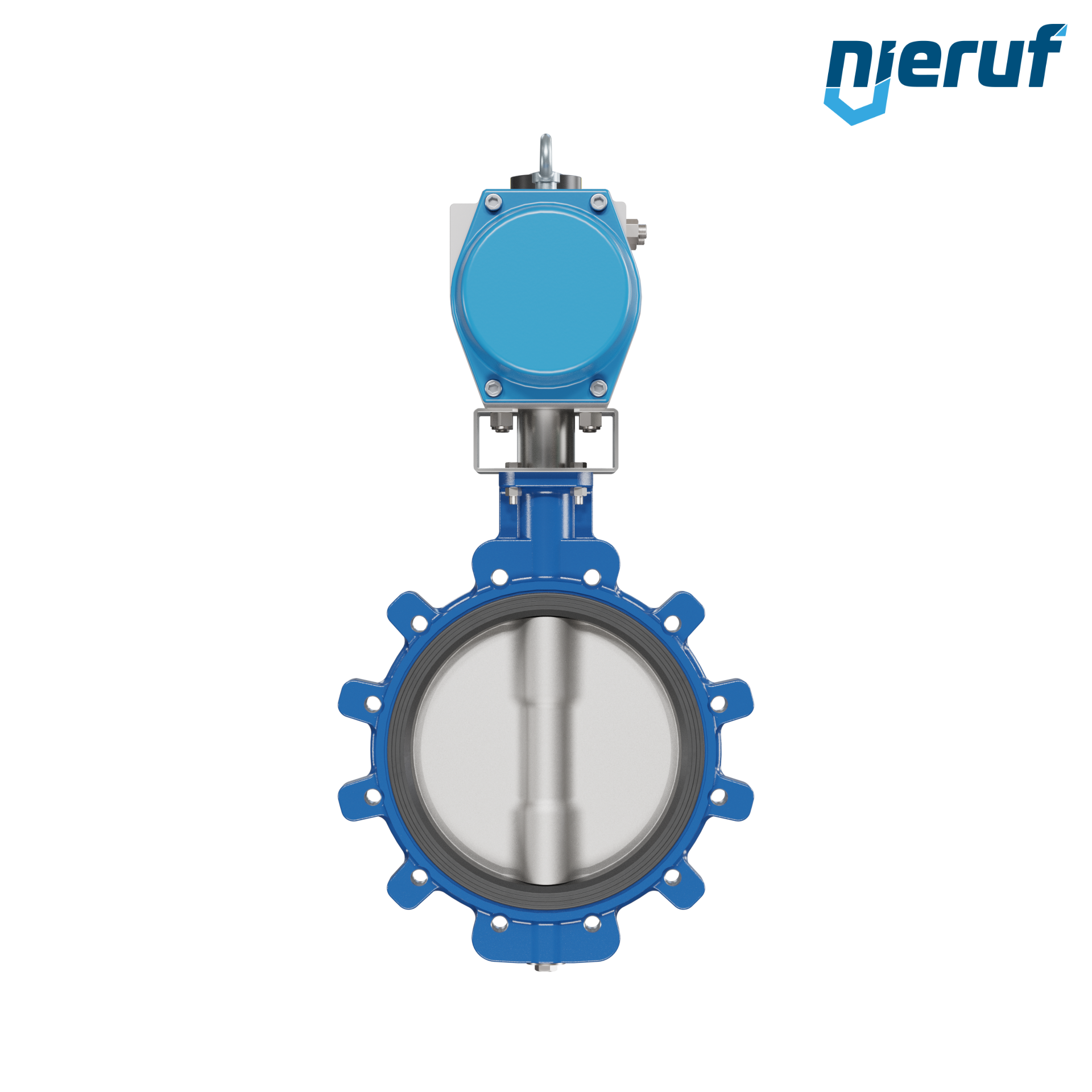 Butterfly valve DN 300  AK02 EPDM DVGW drinking water, WRAS, ACS, W270 pneumatic actuator single acting normally closed